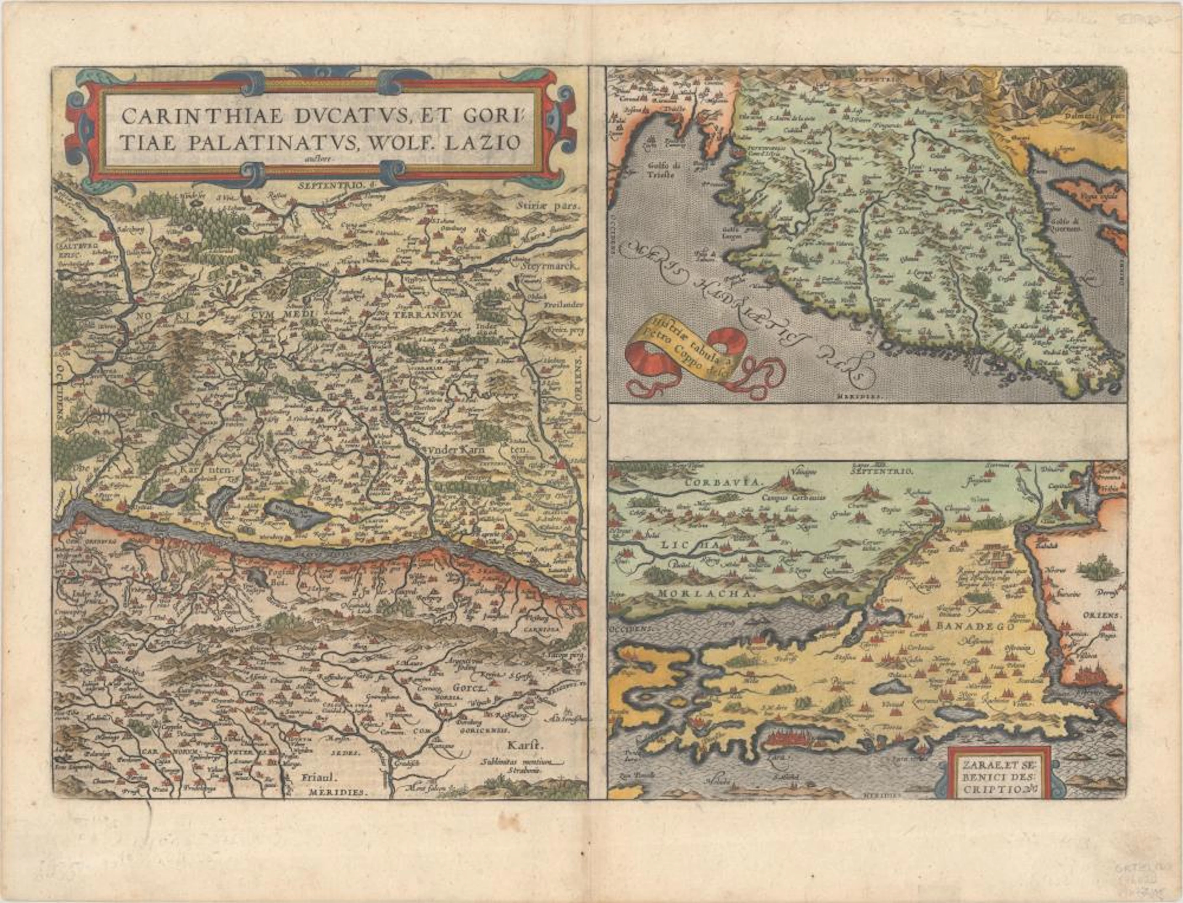 (Map - Southeastern Europe) Carinthiae Ducatus
