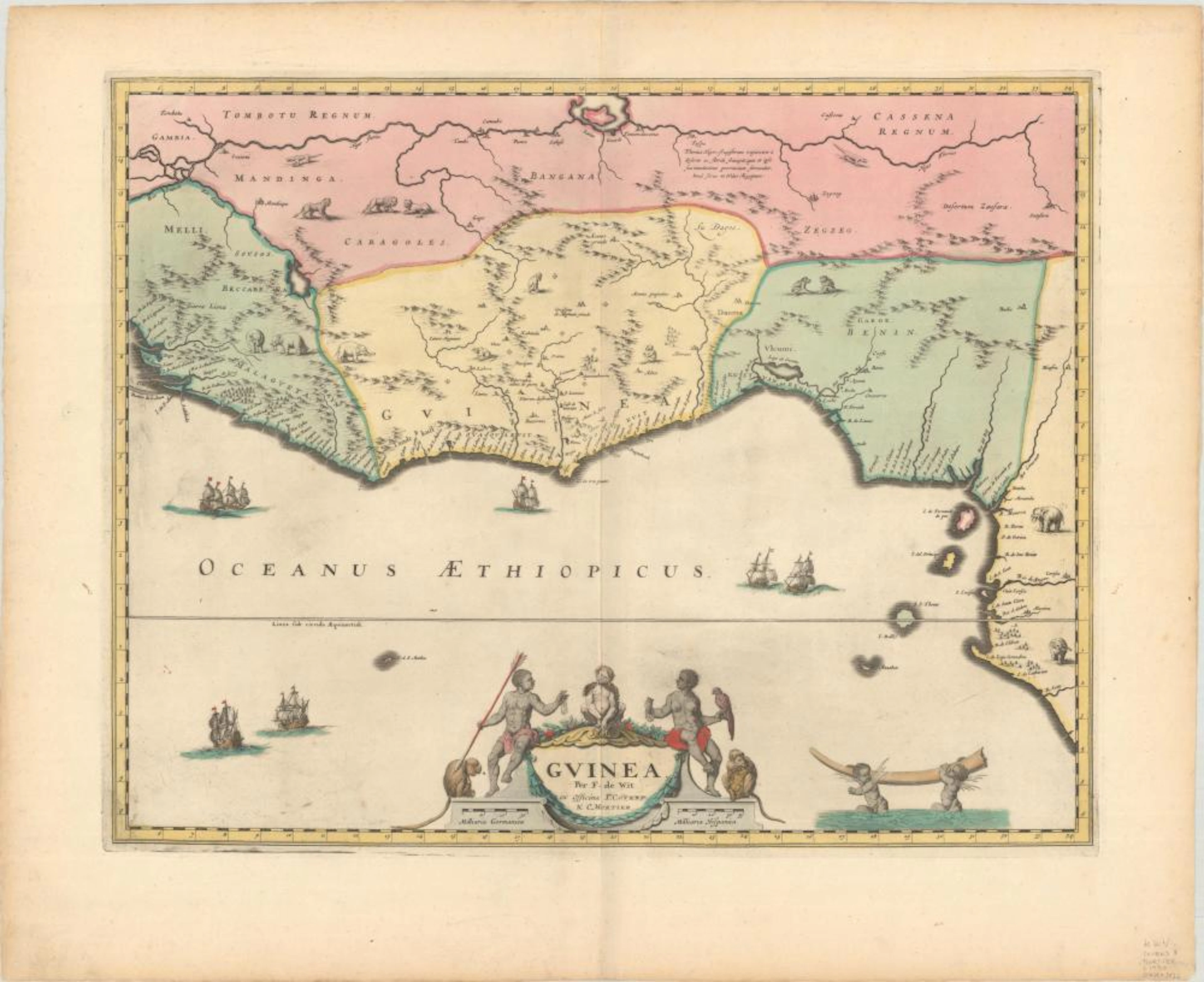 (Map - Western Africa) Guinea