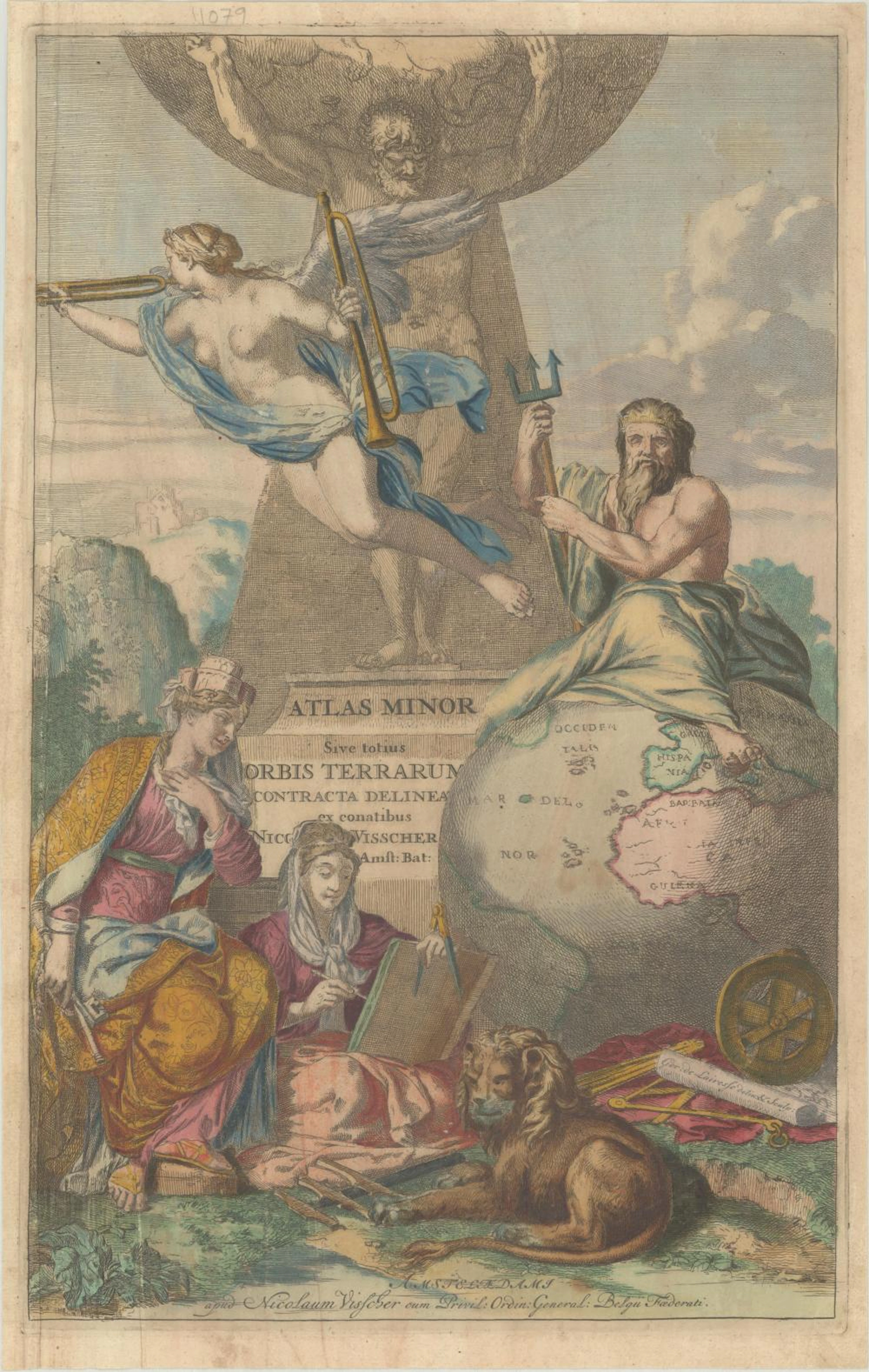 (Engraving - Title Pages) Atlas Minor sive Totius Orbis...