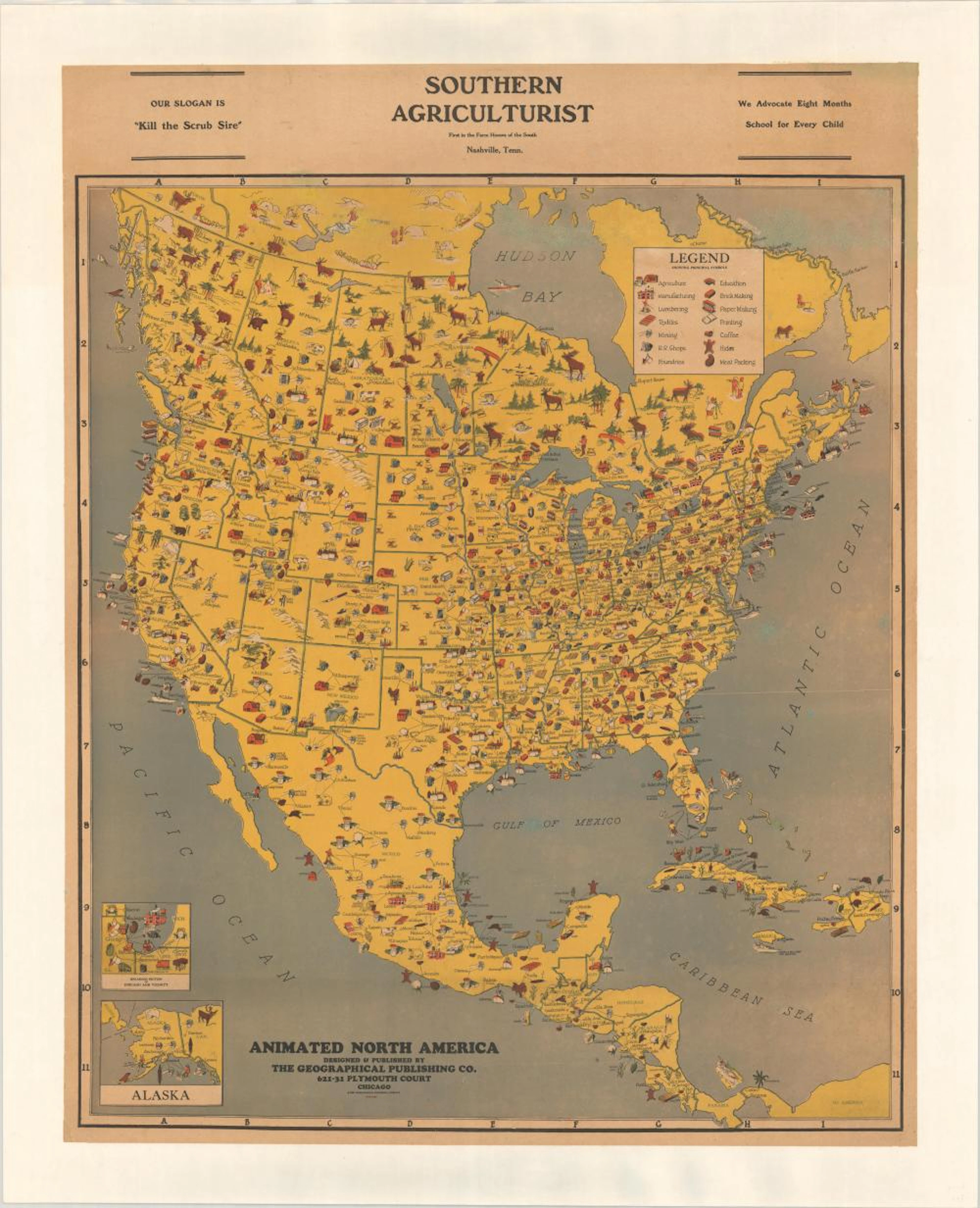 (Map - North America) Animated North America
