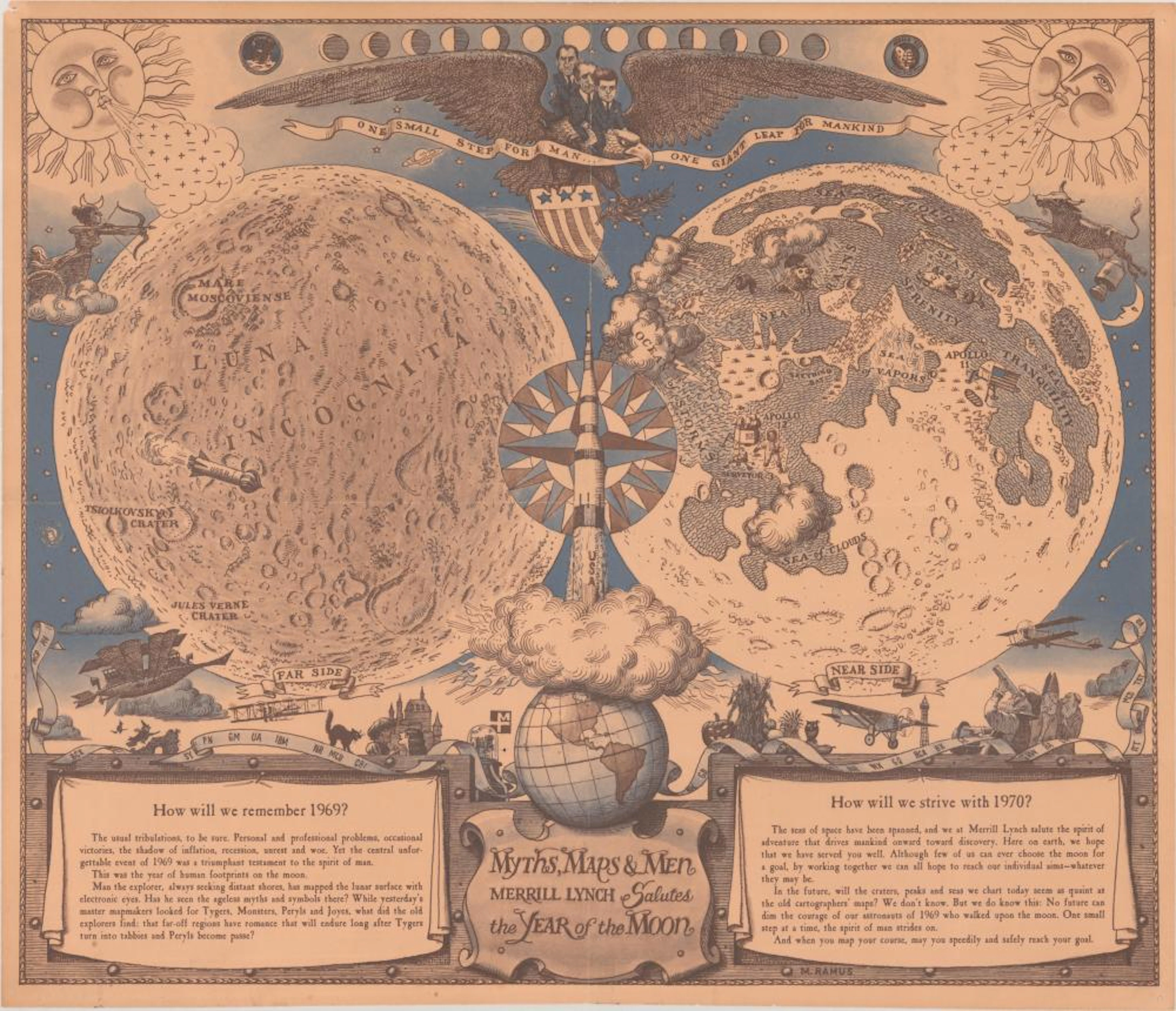 (Map - Moon) Myths, Maps & Men - Merrill Lynch Salutes the Year of the Moo