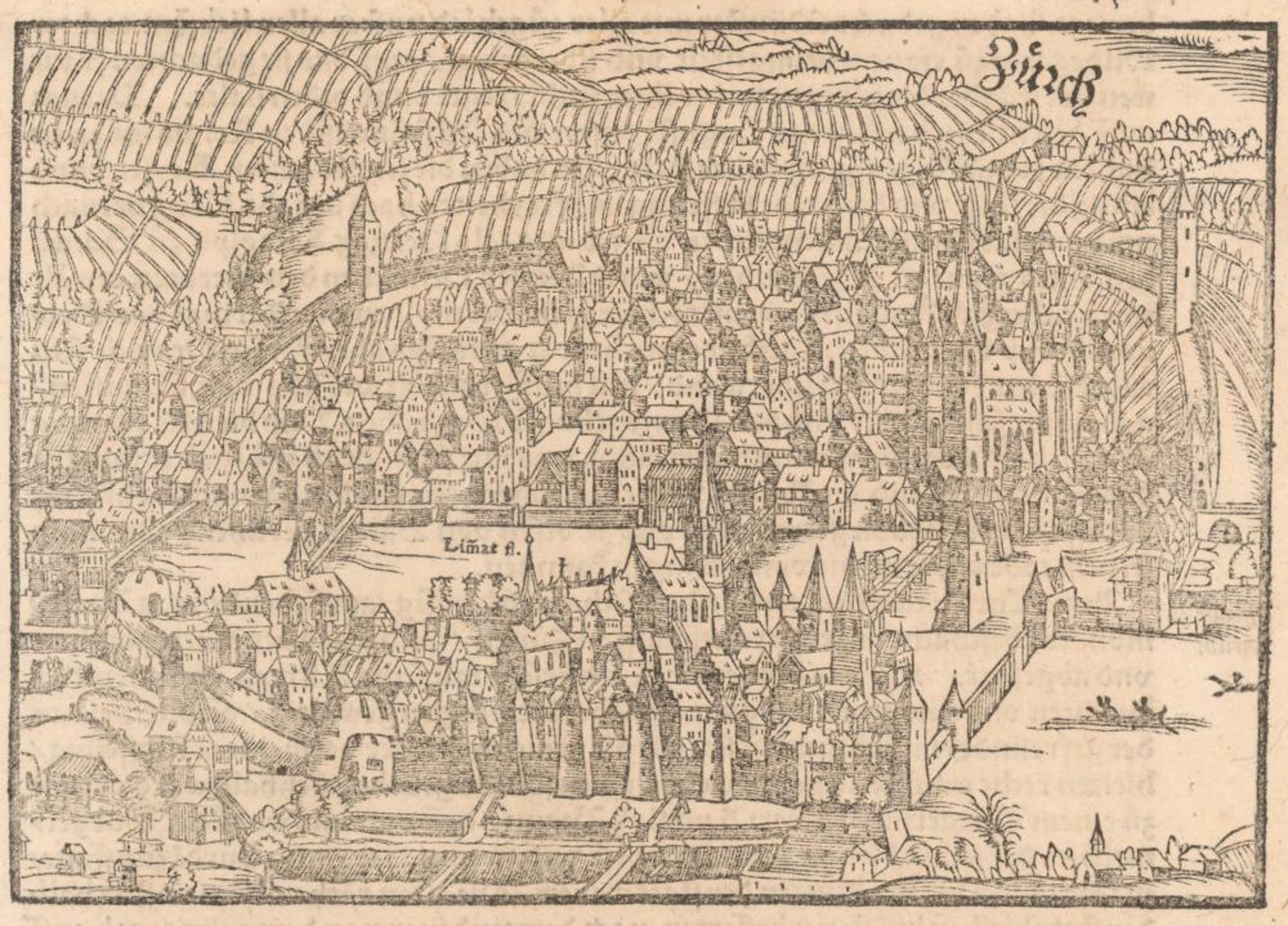 (Map - Zurich, Switzerland) Zurch