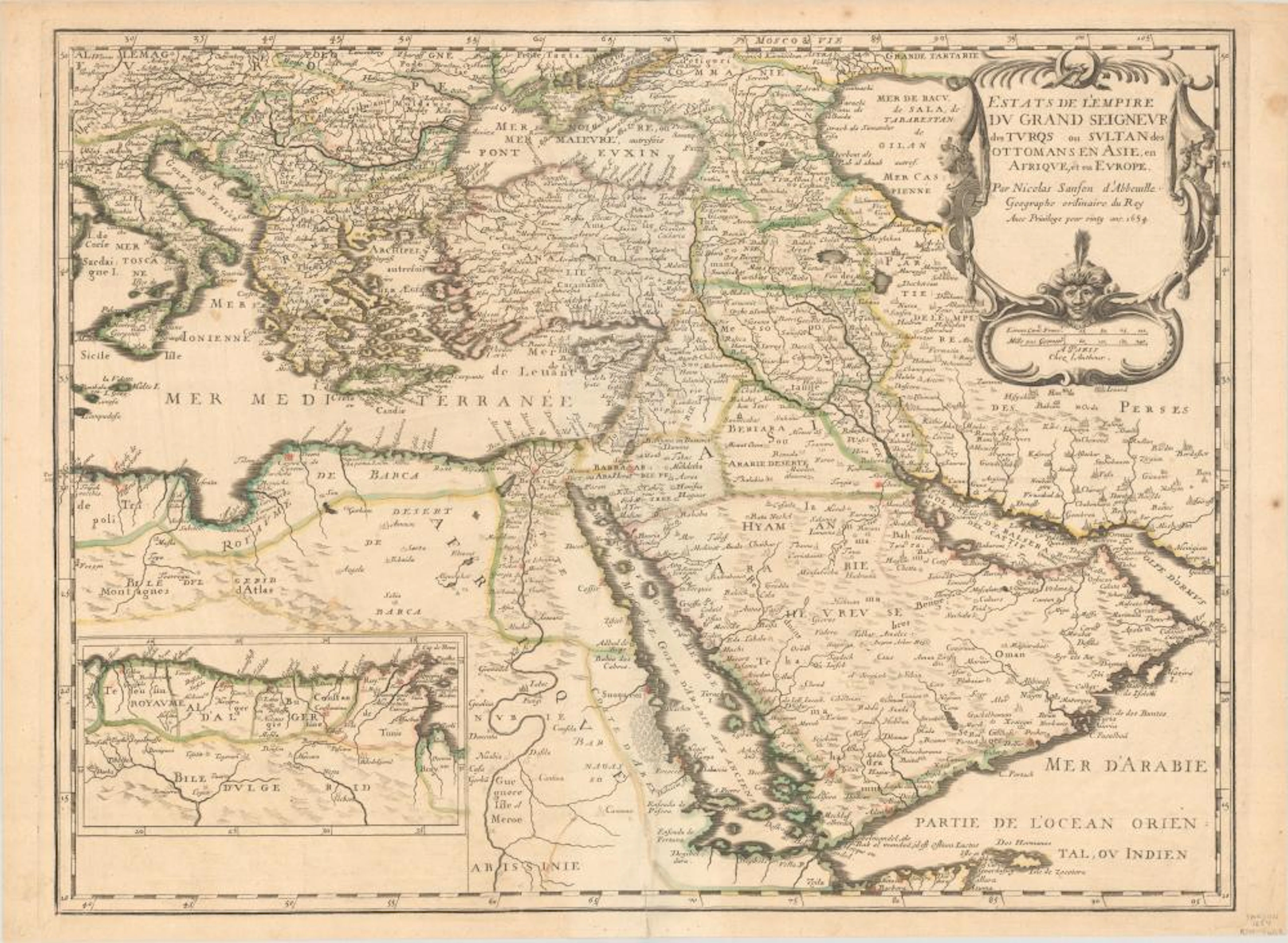 (Map - Eastern Mediterranean & Middle East) Estats de...