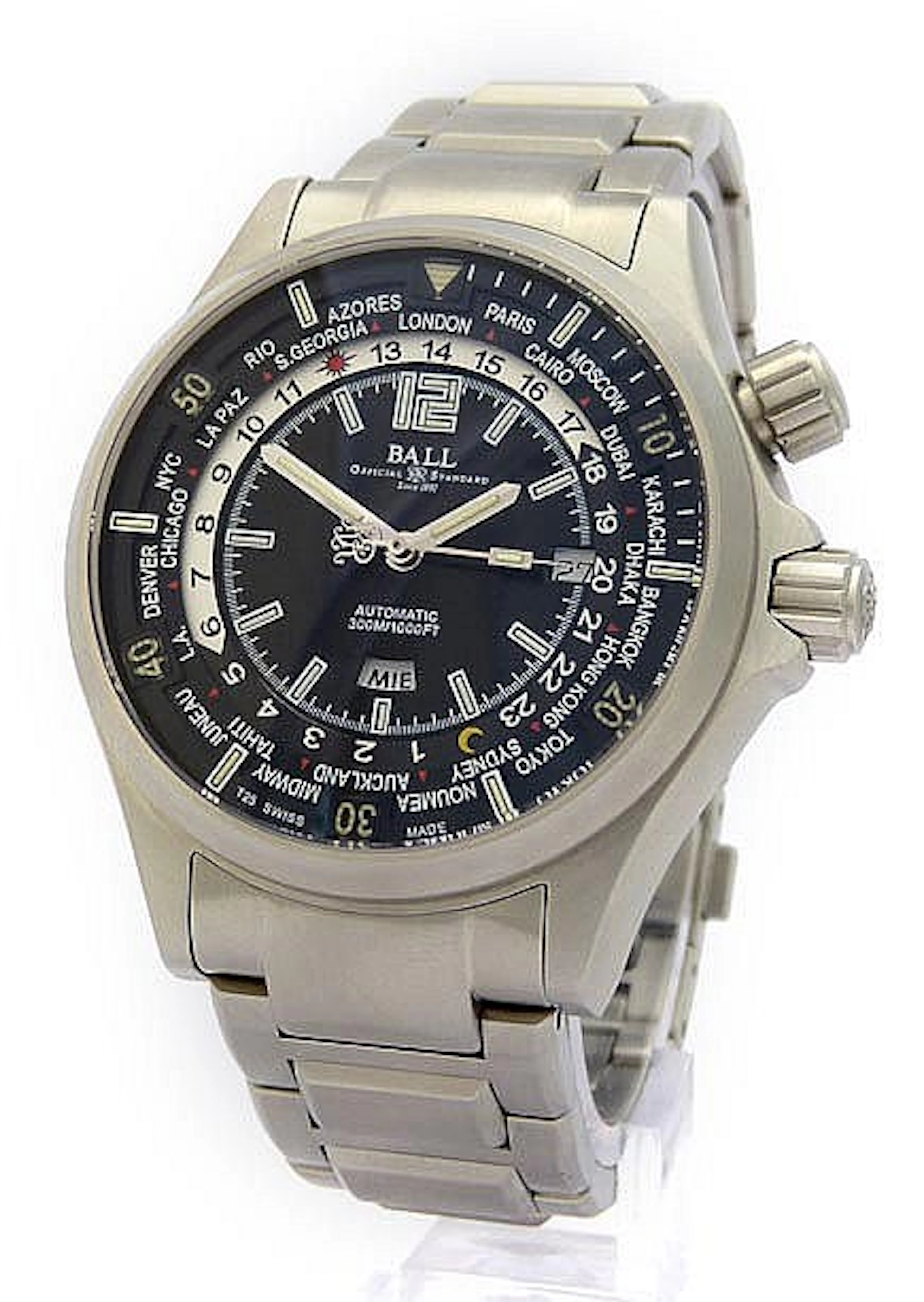 A SWISS WRISTWATCH, BY BALL
