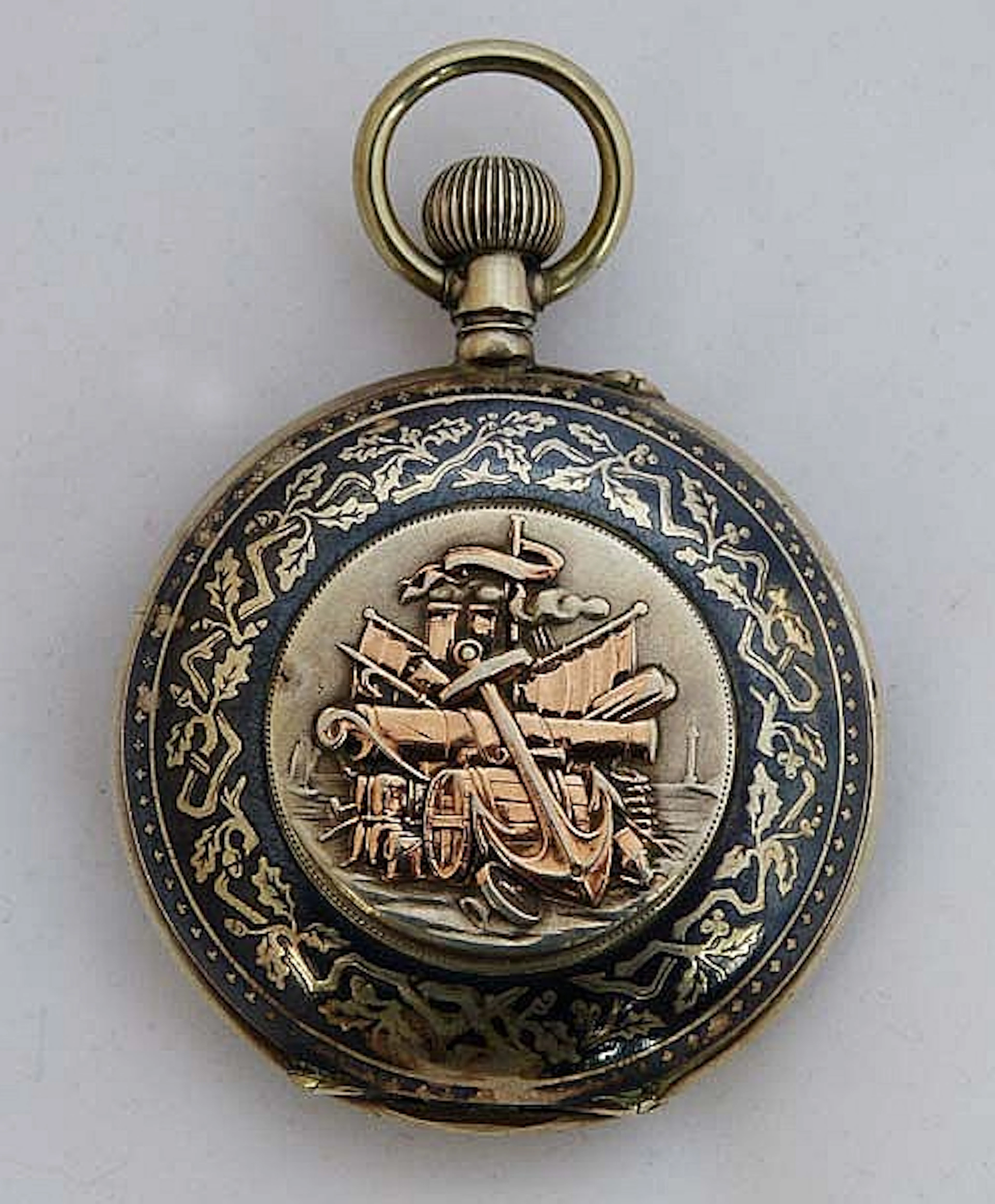Reloj saboneta suizo