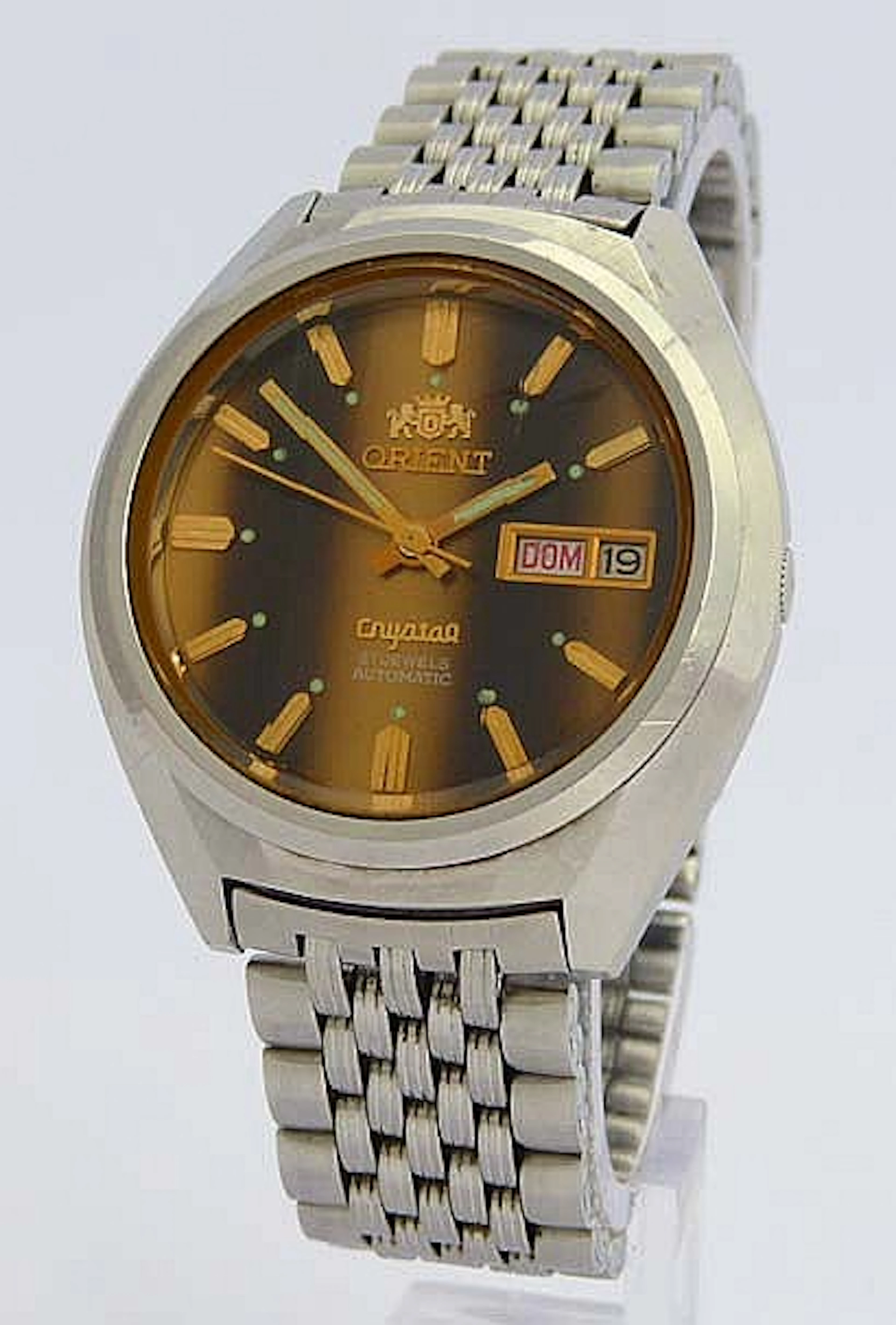 Reloj vintage japonés ORIENT 'Crystal'