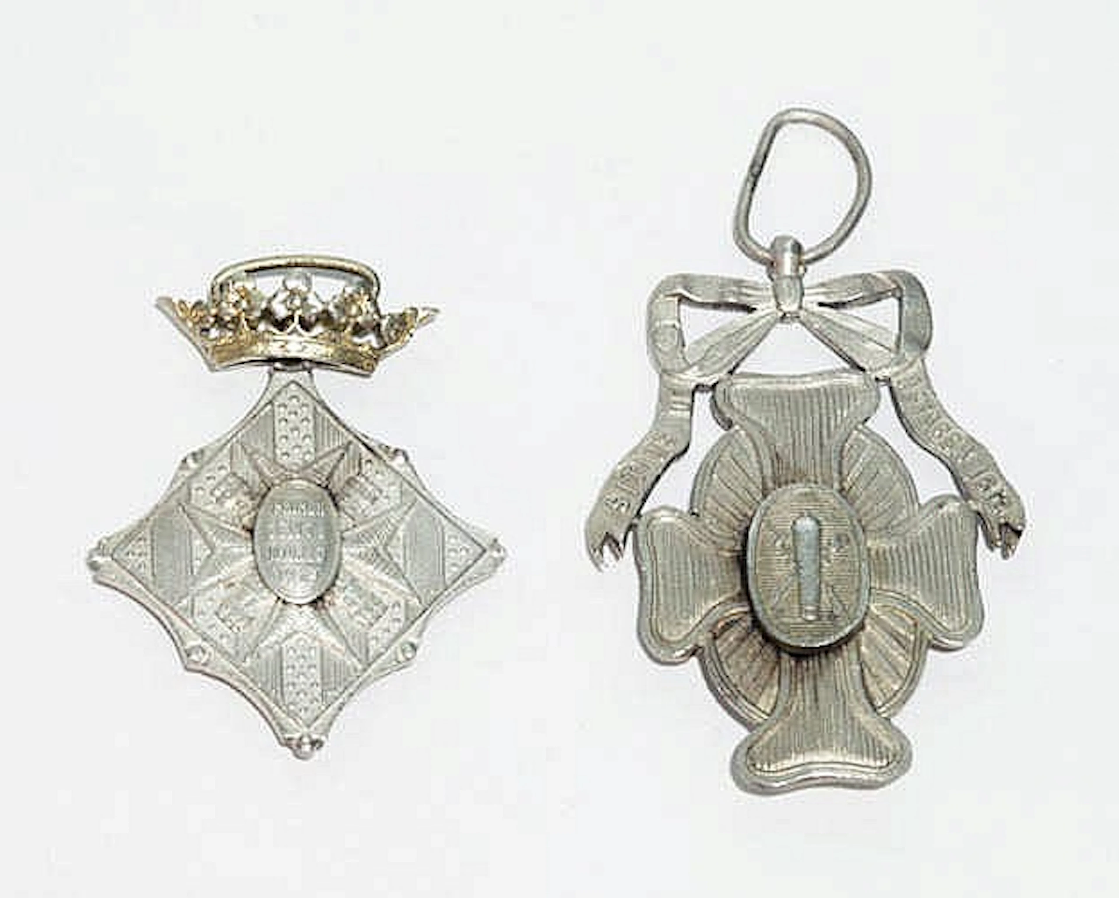 TWO SILVER MEDALS