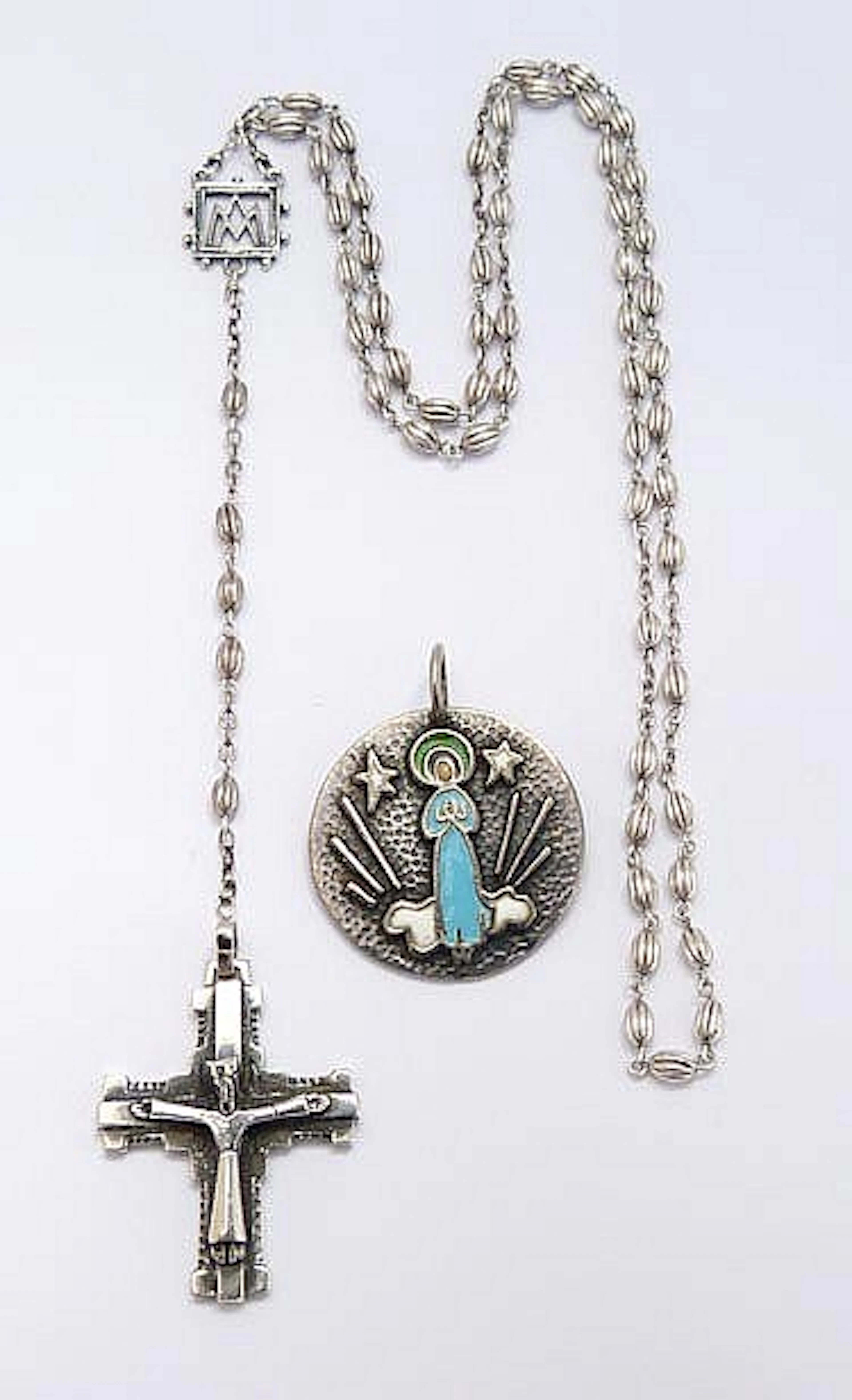 VINTAGE SILVER RELIGIOUS PIECES