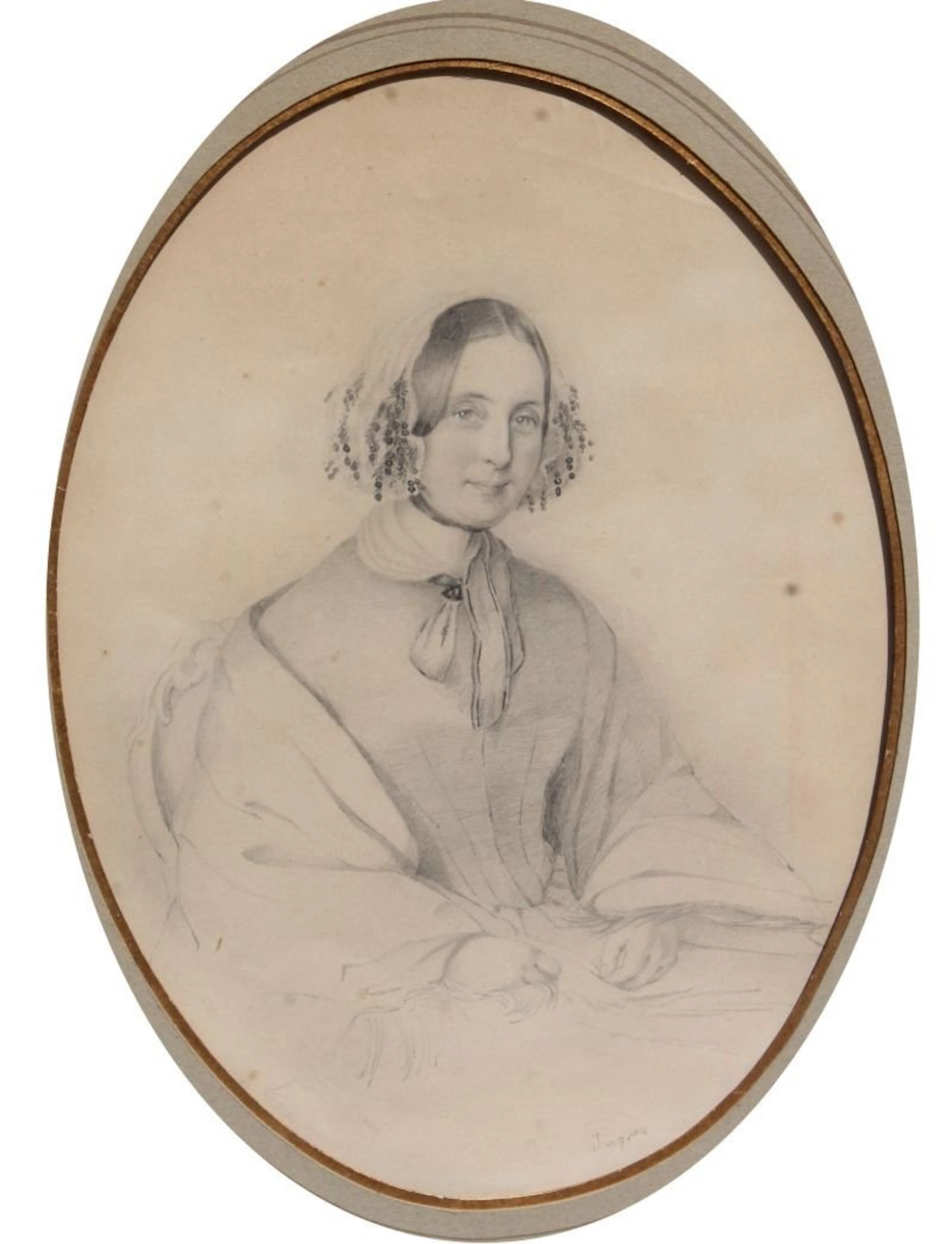 Important Jean-Auguste-Dominique Ingres (1780-1867