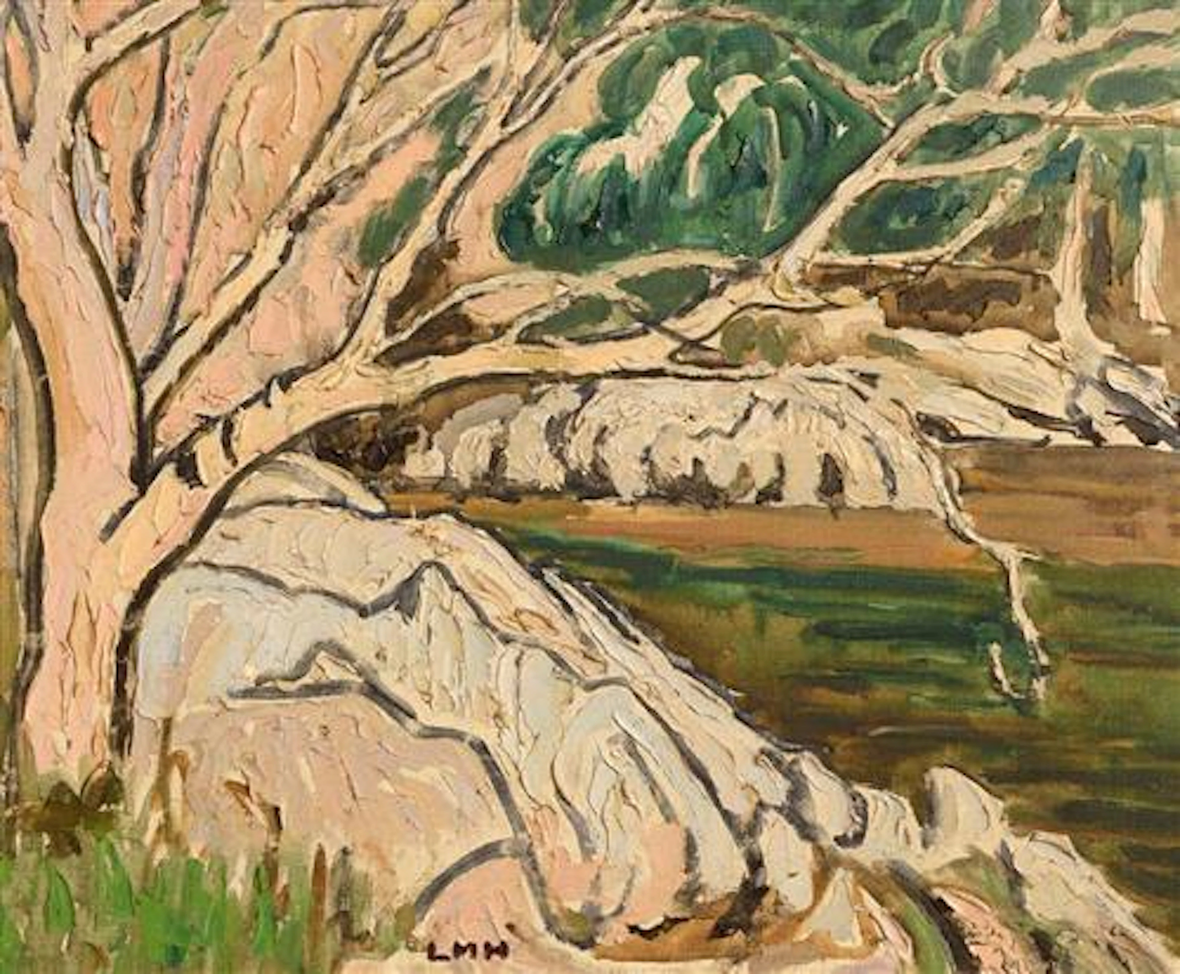 Letitia Marion Hamilton RHA (1878-1964) The Dark Pool