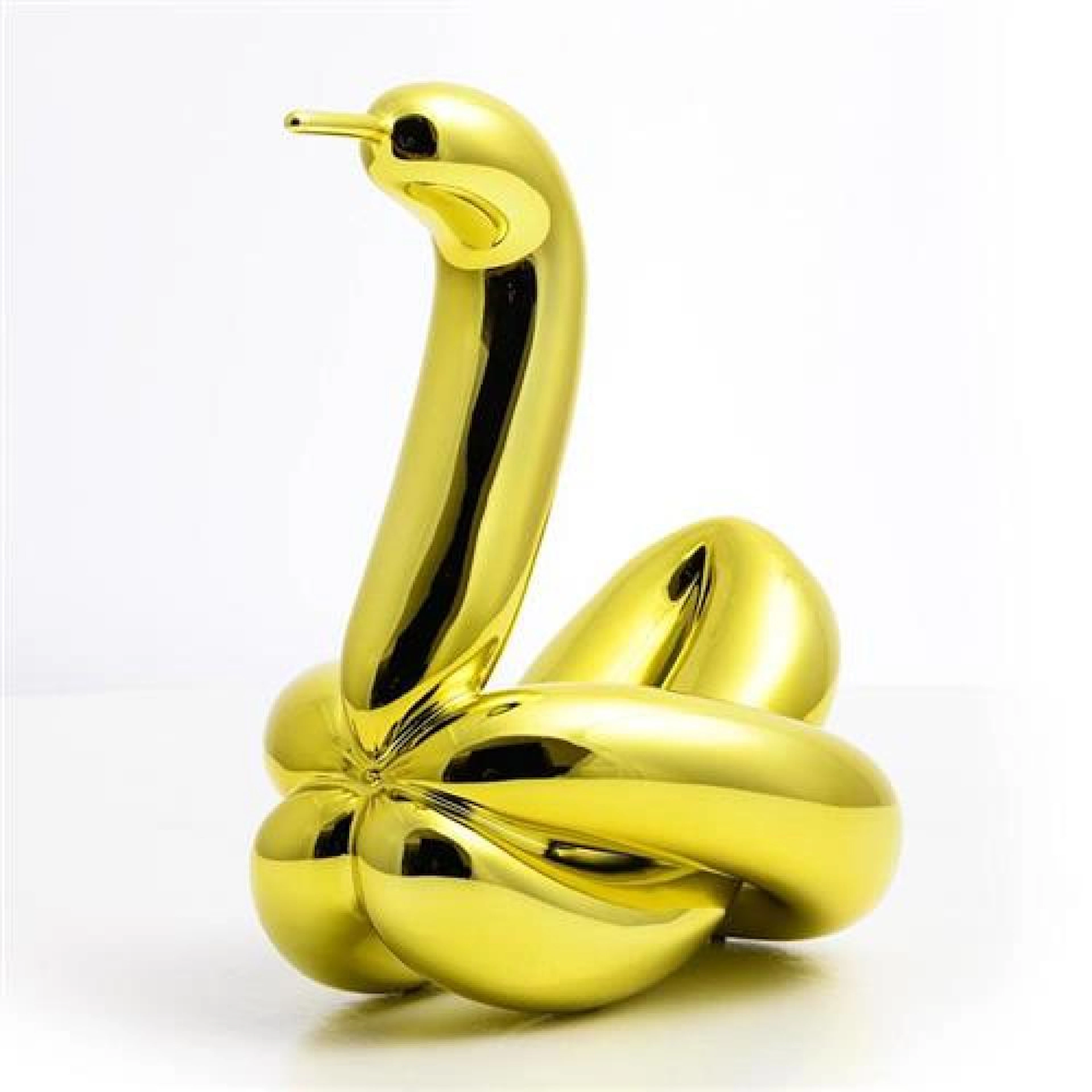 Jeff Koons (b.1955) American Balloon Swan (Yellow) (2017)