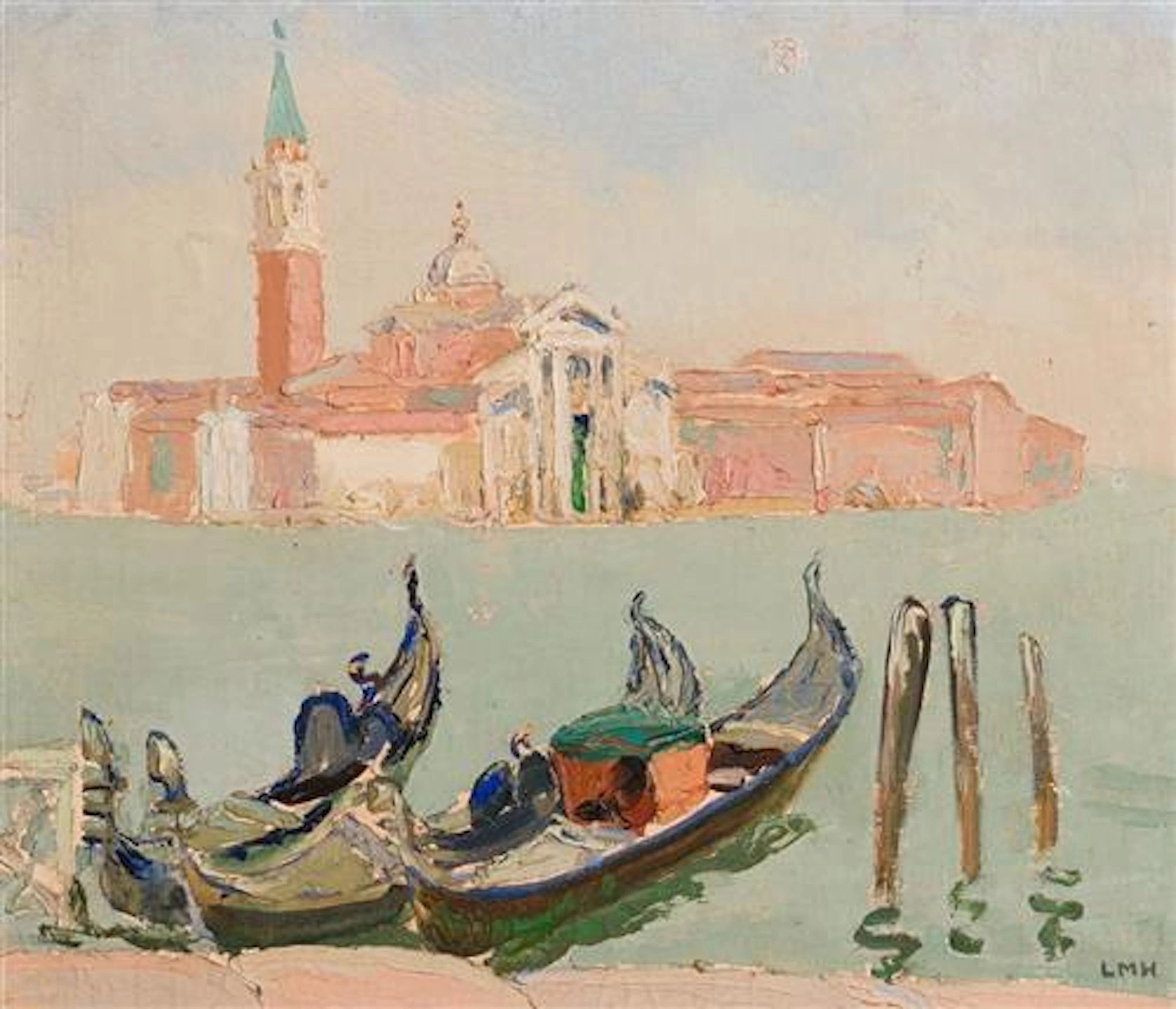 Letitia Marion Hamilton RHA (1878-1964) View of San Giorgio Maggiore, Venice