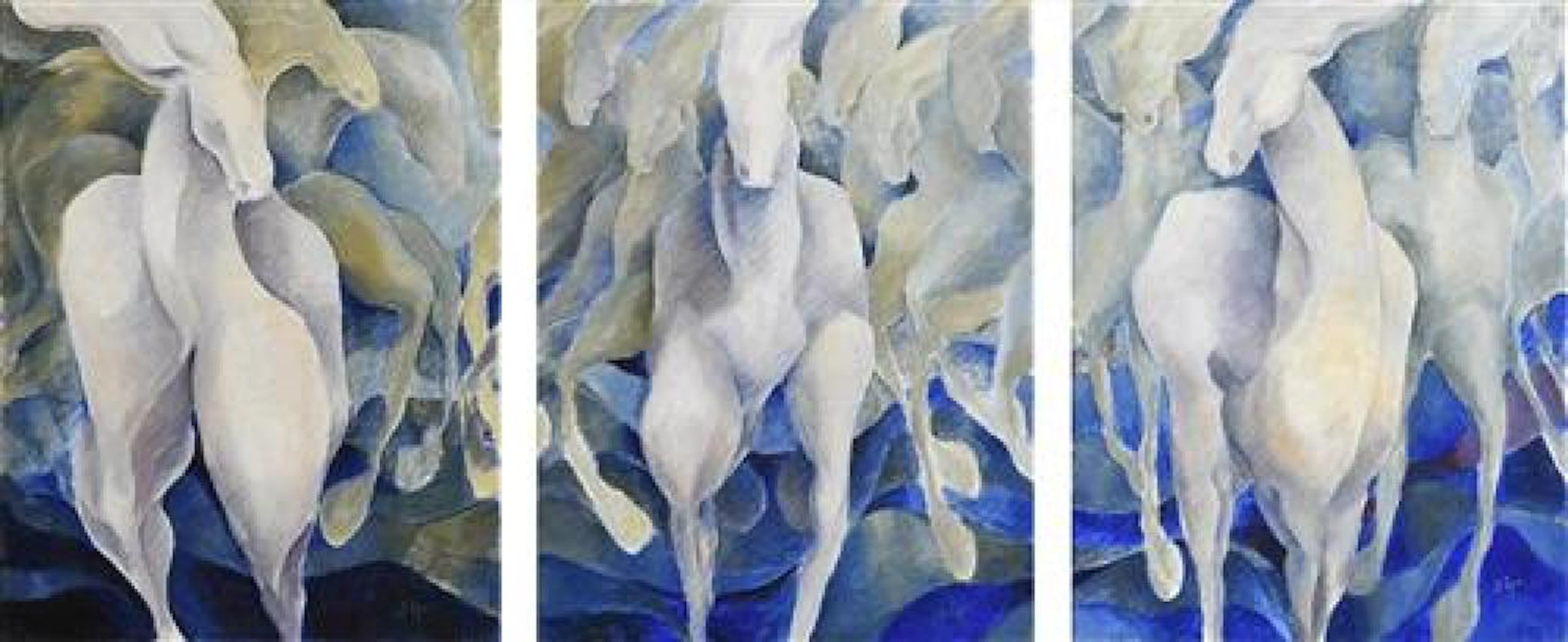 Margaret Egan (20th/21st Century) Dancing Horses