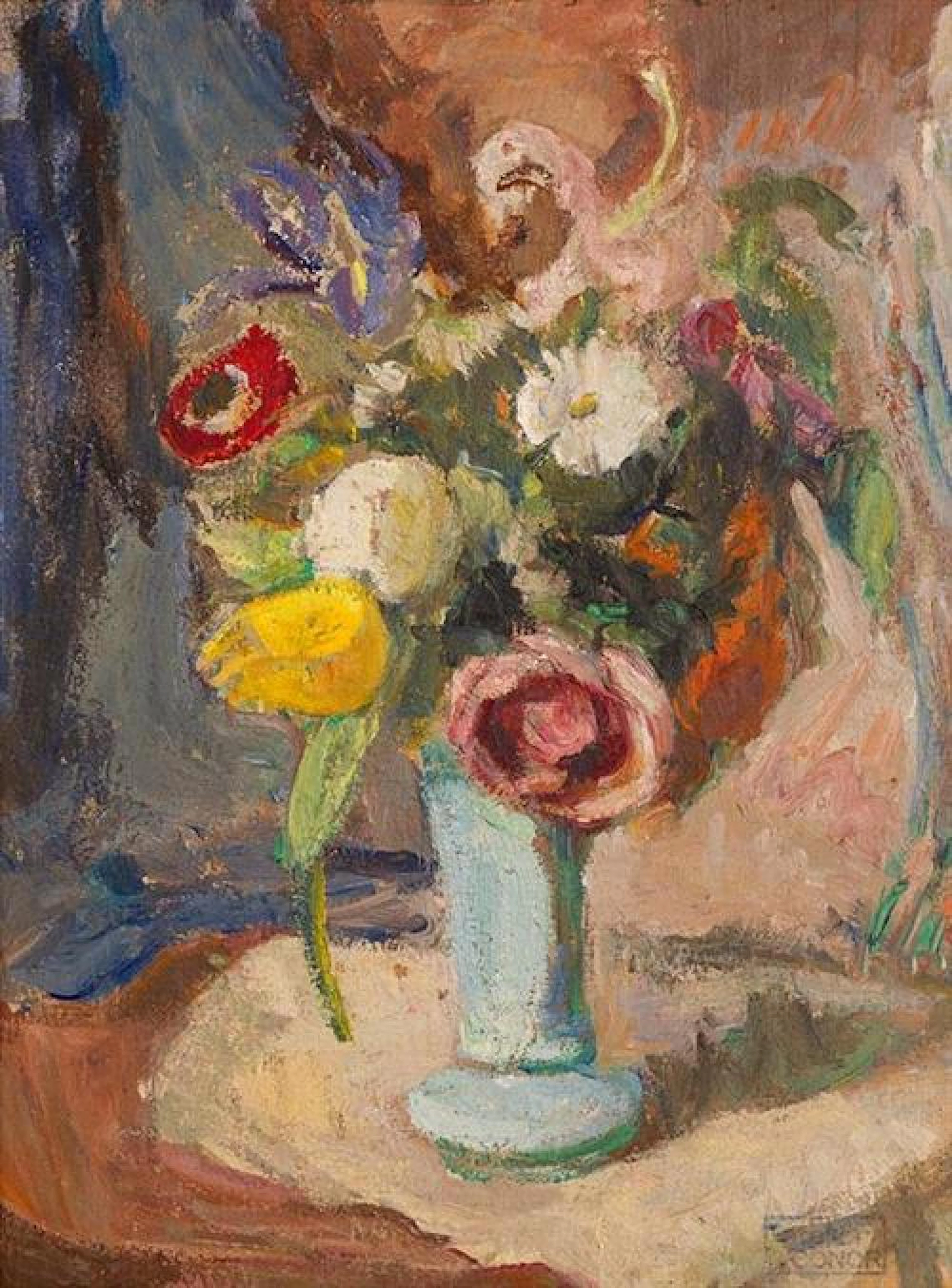 Roderic O'Conor RHA (1860-1940) Still Life with Flowers