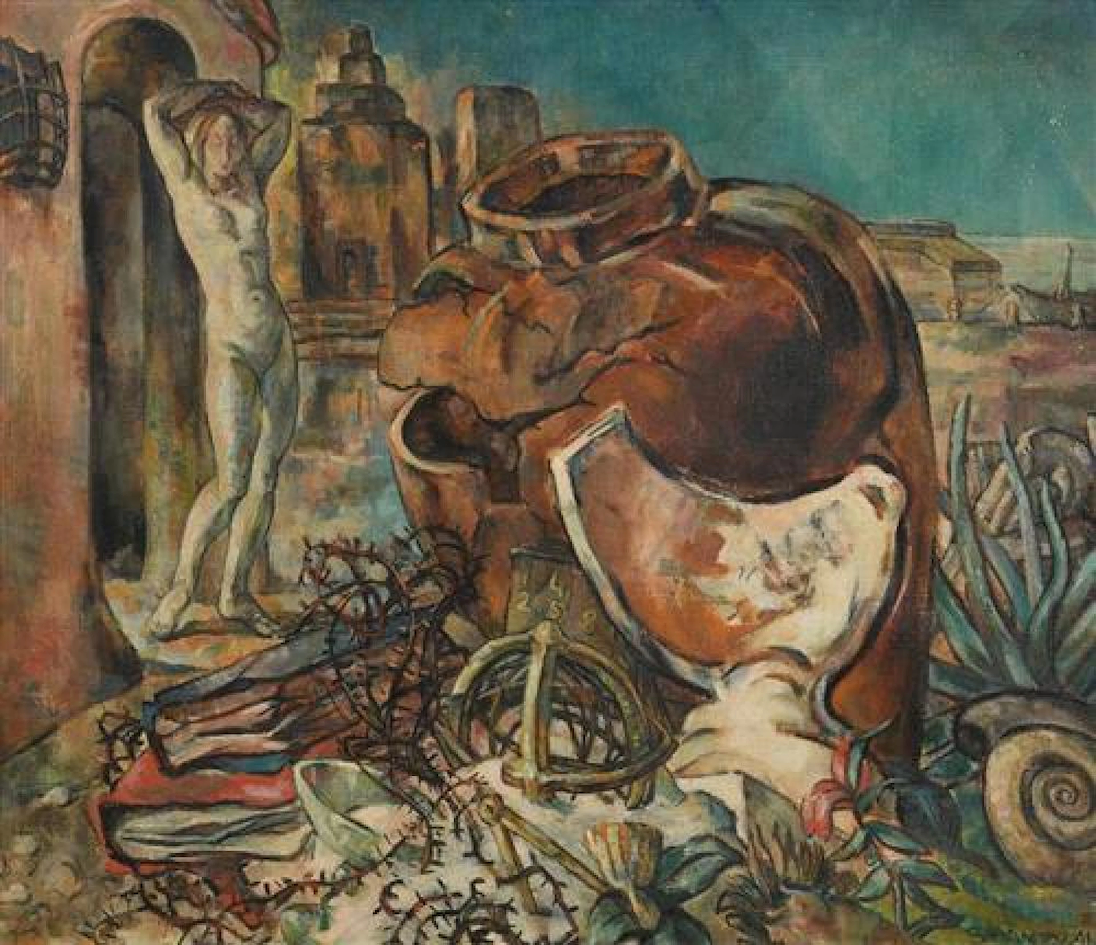 Mary Swanzy HRHA (1882-1978) Sleep Walker (1941)