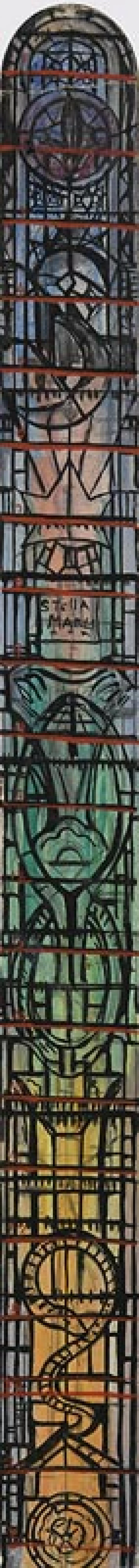 Evie Hone HRHA (1894-1955) Study for Stained Glass