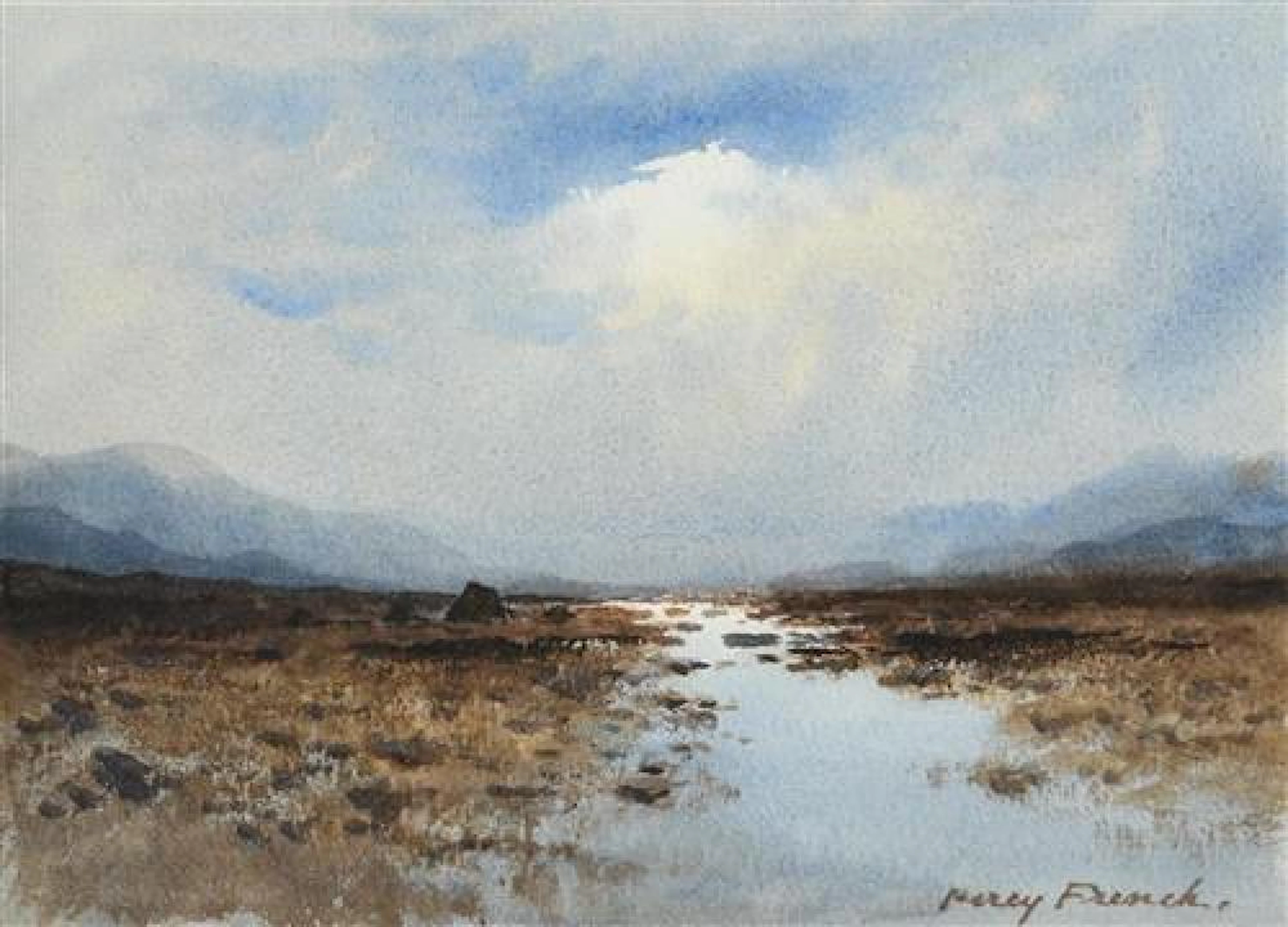 William Percy French (1854-1920) Falcarragh, Co Donegal