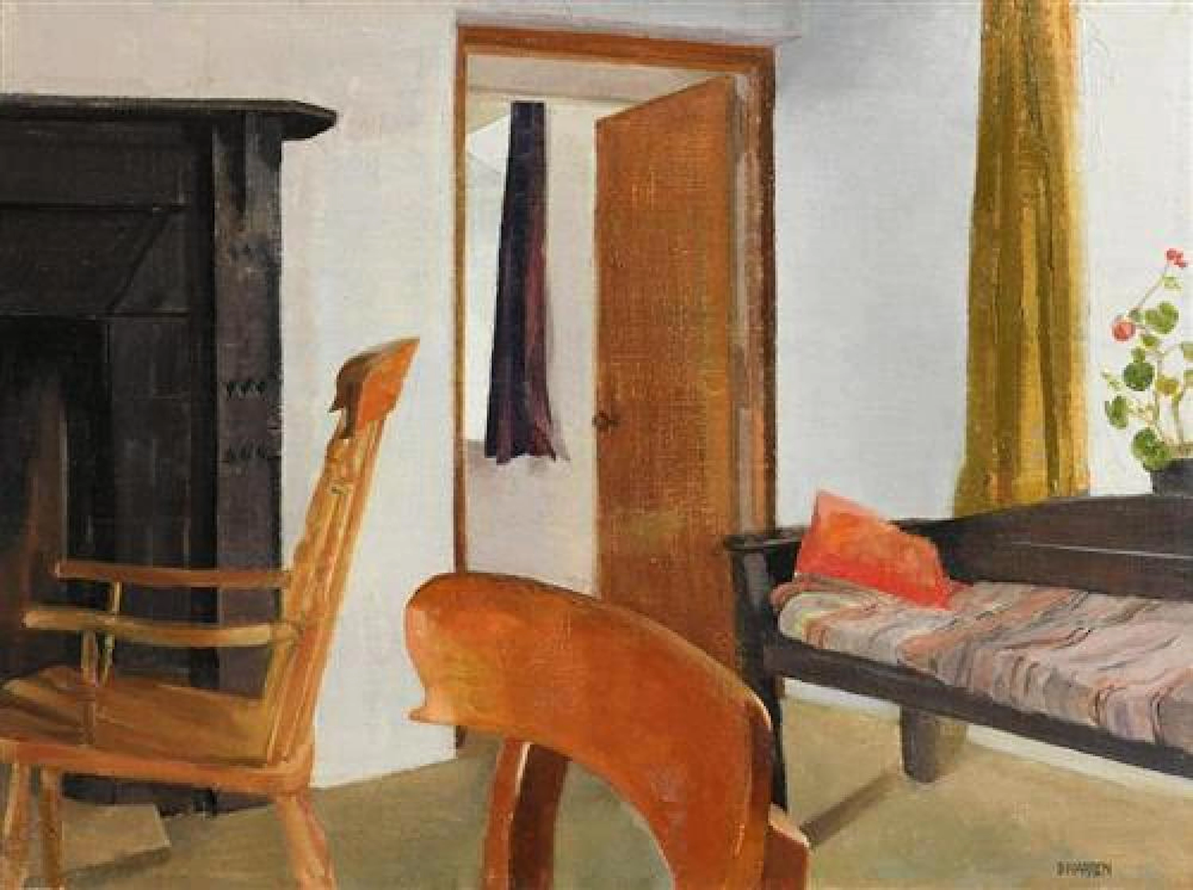 Barbara Warren RHA (1925-2017) Interior Aughris Beg (1990)