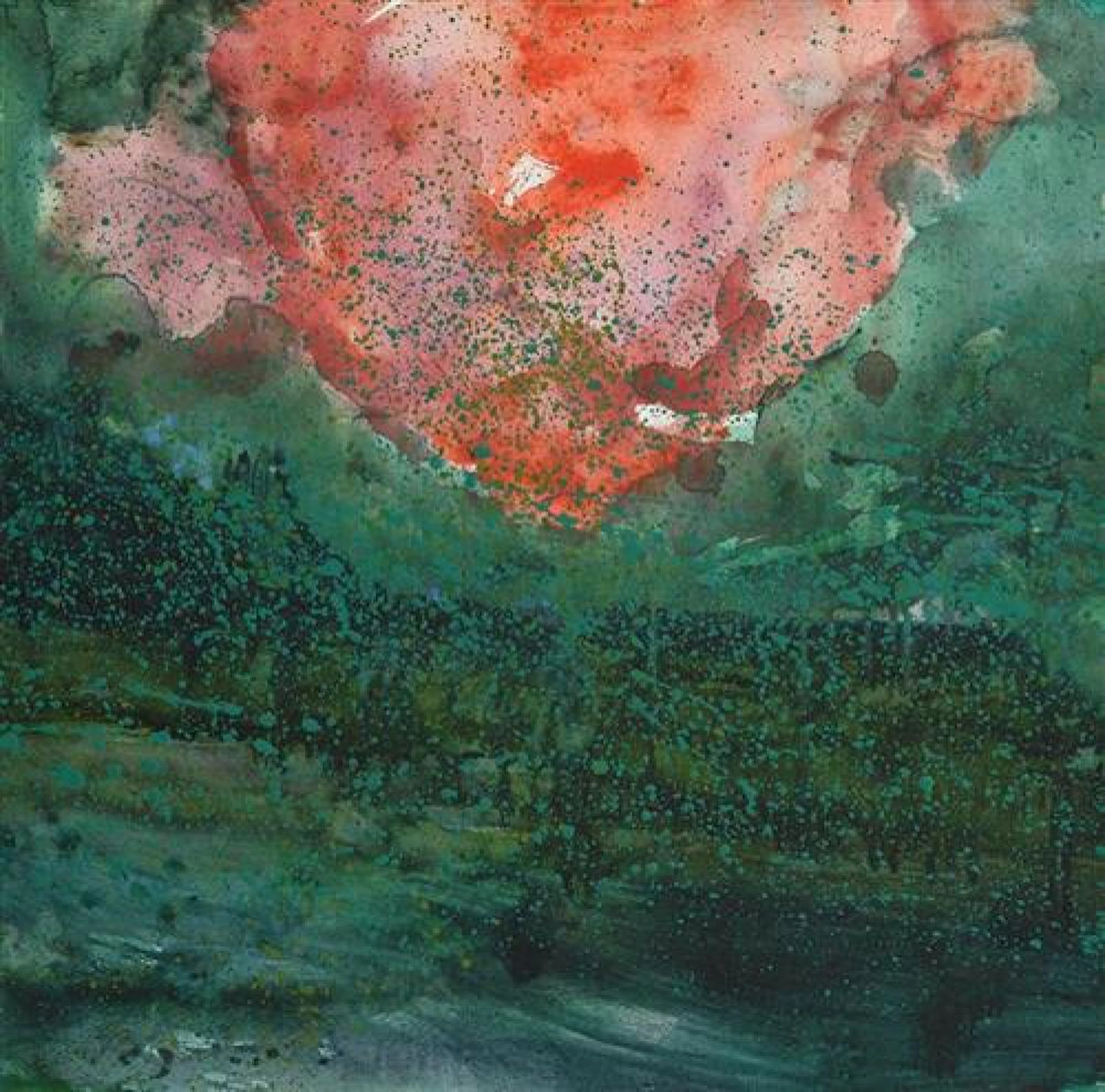 Barrie Cooke HRHA (1931-2014) Lough Arrow Algae Bloom (1998)