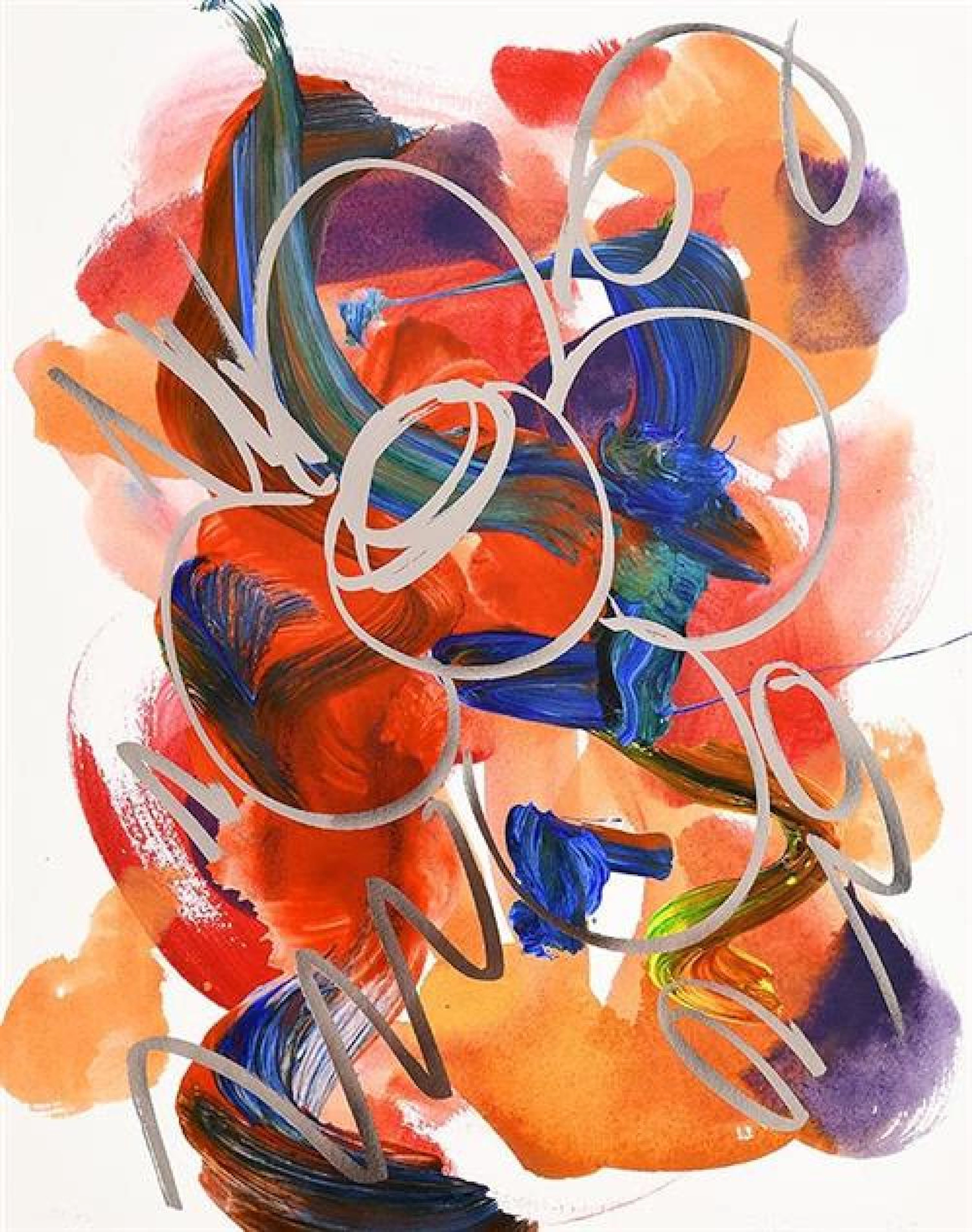 Jeff Koons (b.1955) Flower Drawing (2019)
