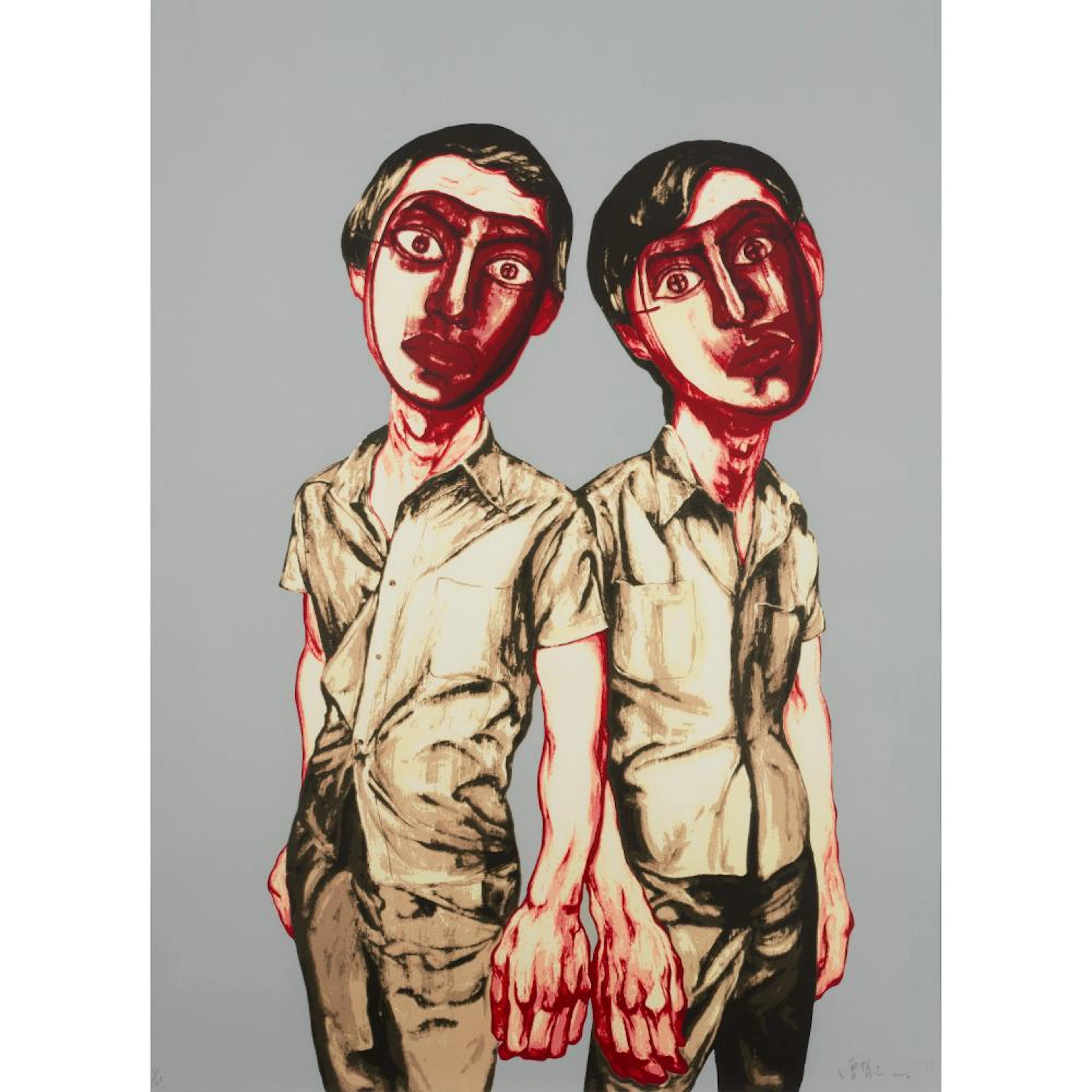 MASK SERIES by ZENG Fanzhi