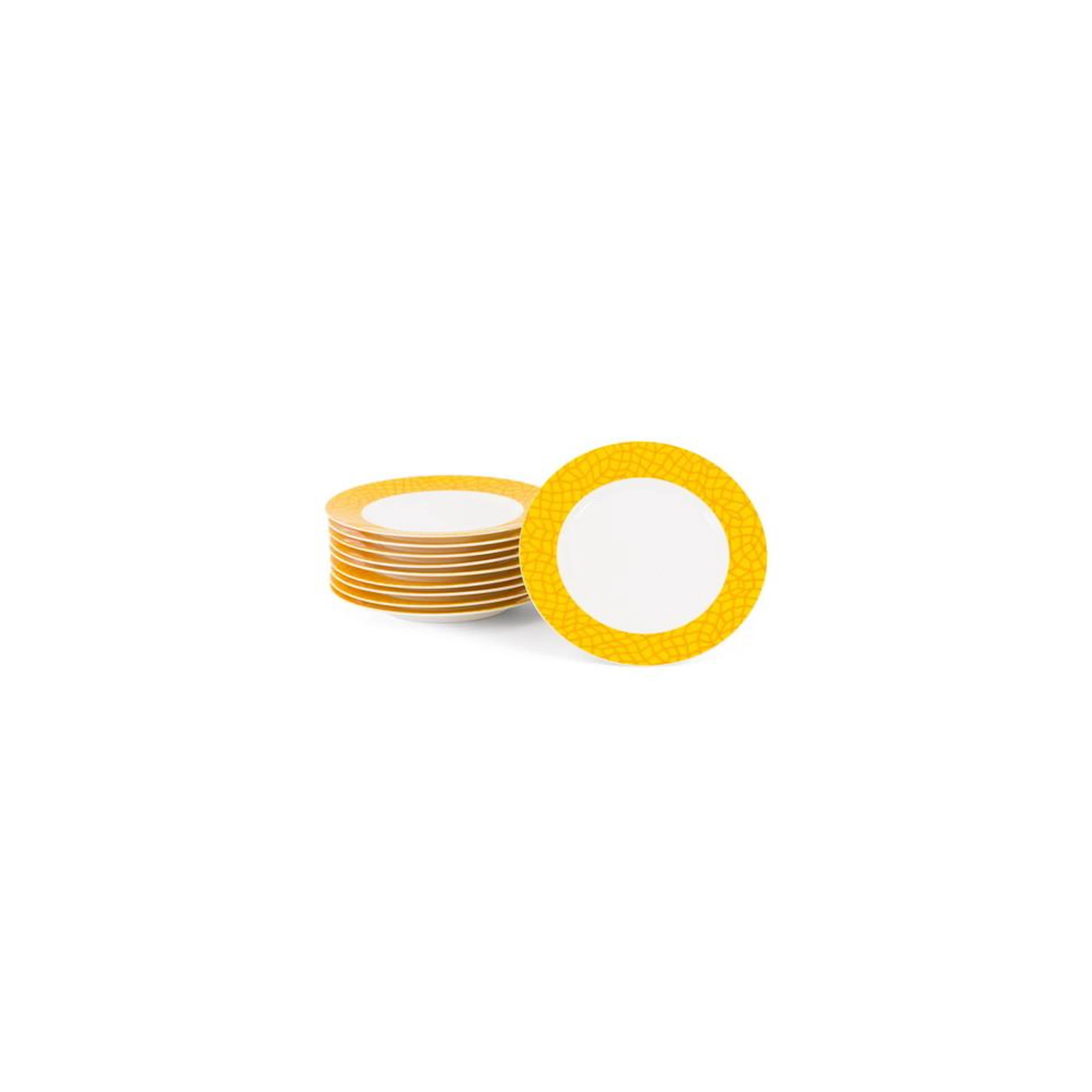INFINITY NETS (PLATES SET OF 10) by KUSAMA Yayoi