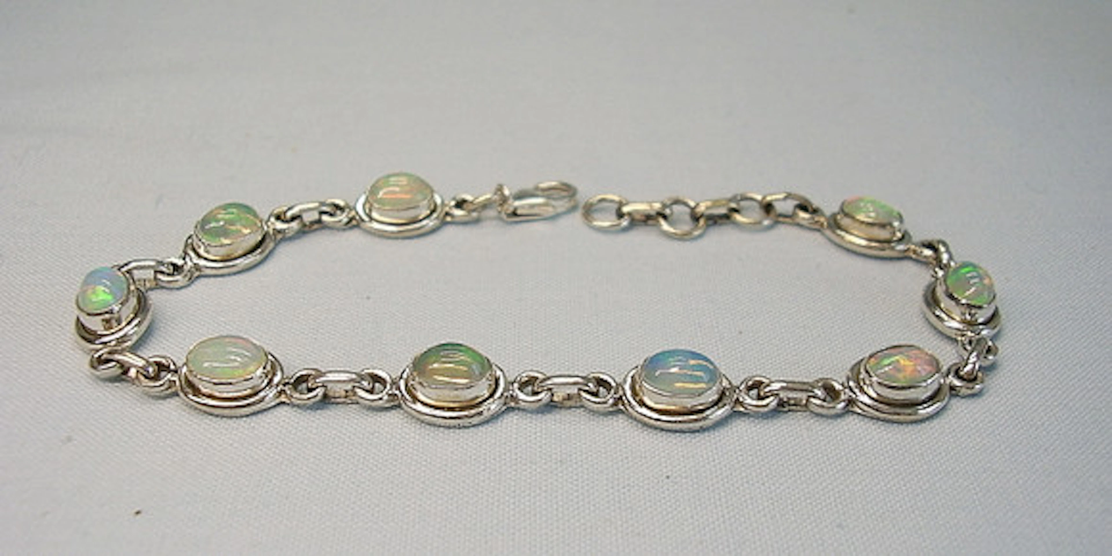 OPAL ARMBAND SILVER 925.