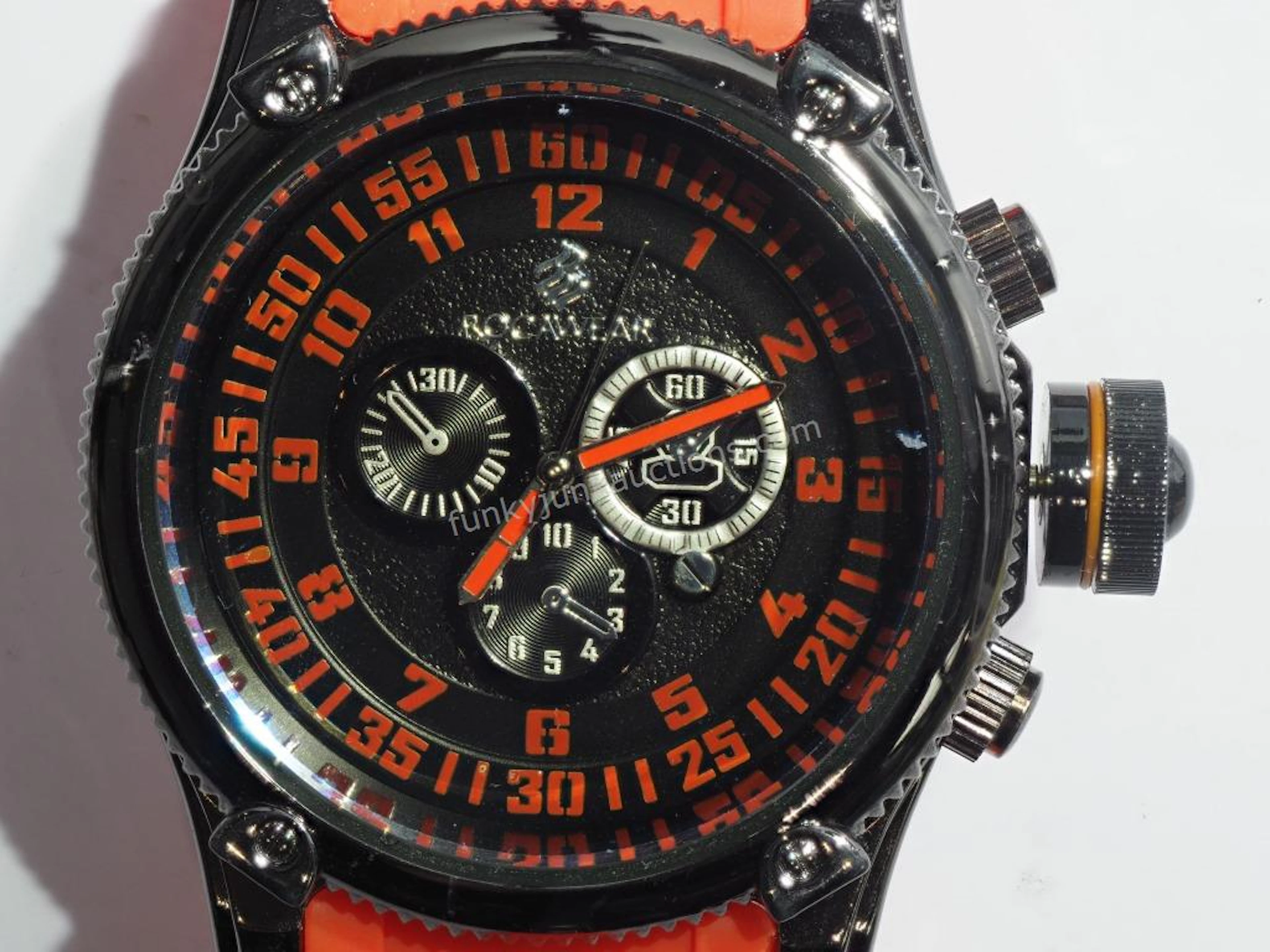 ROCAWEAR Water Resistant Watch Orange
