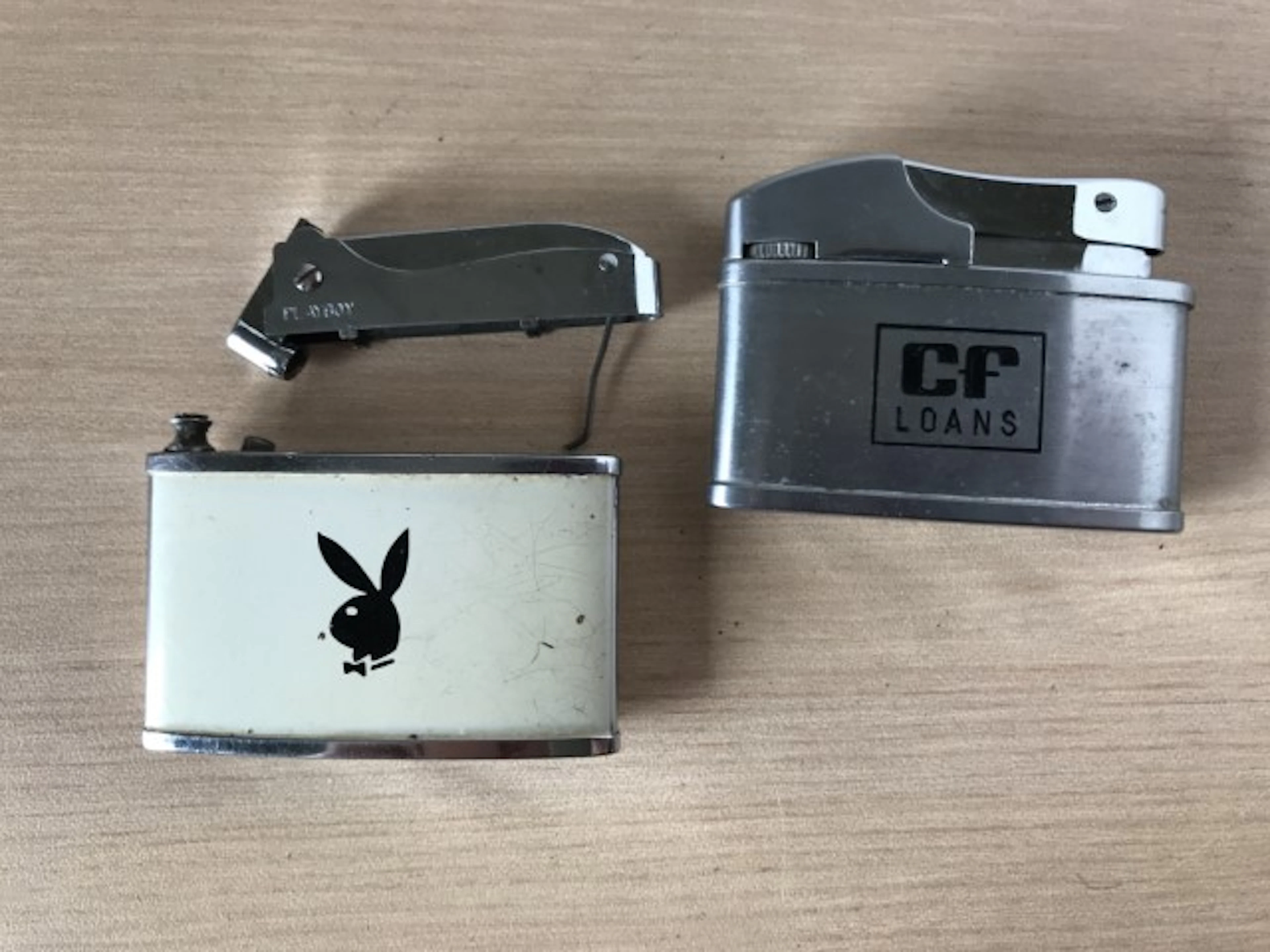 Penguin Lighter & Playboy Lighter( Damaged)
