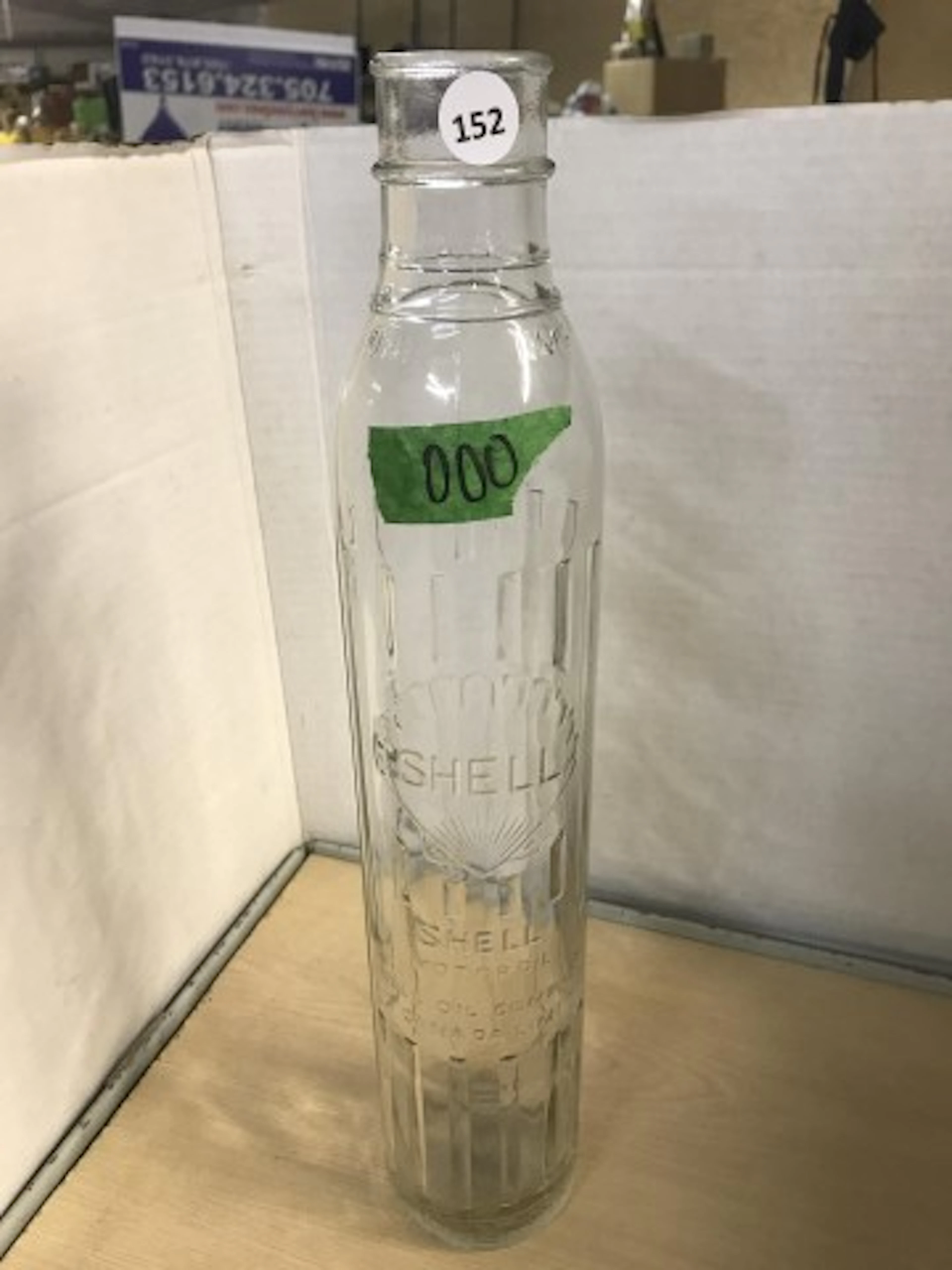 Vintage Shell Motor Oil Bottle