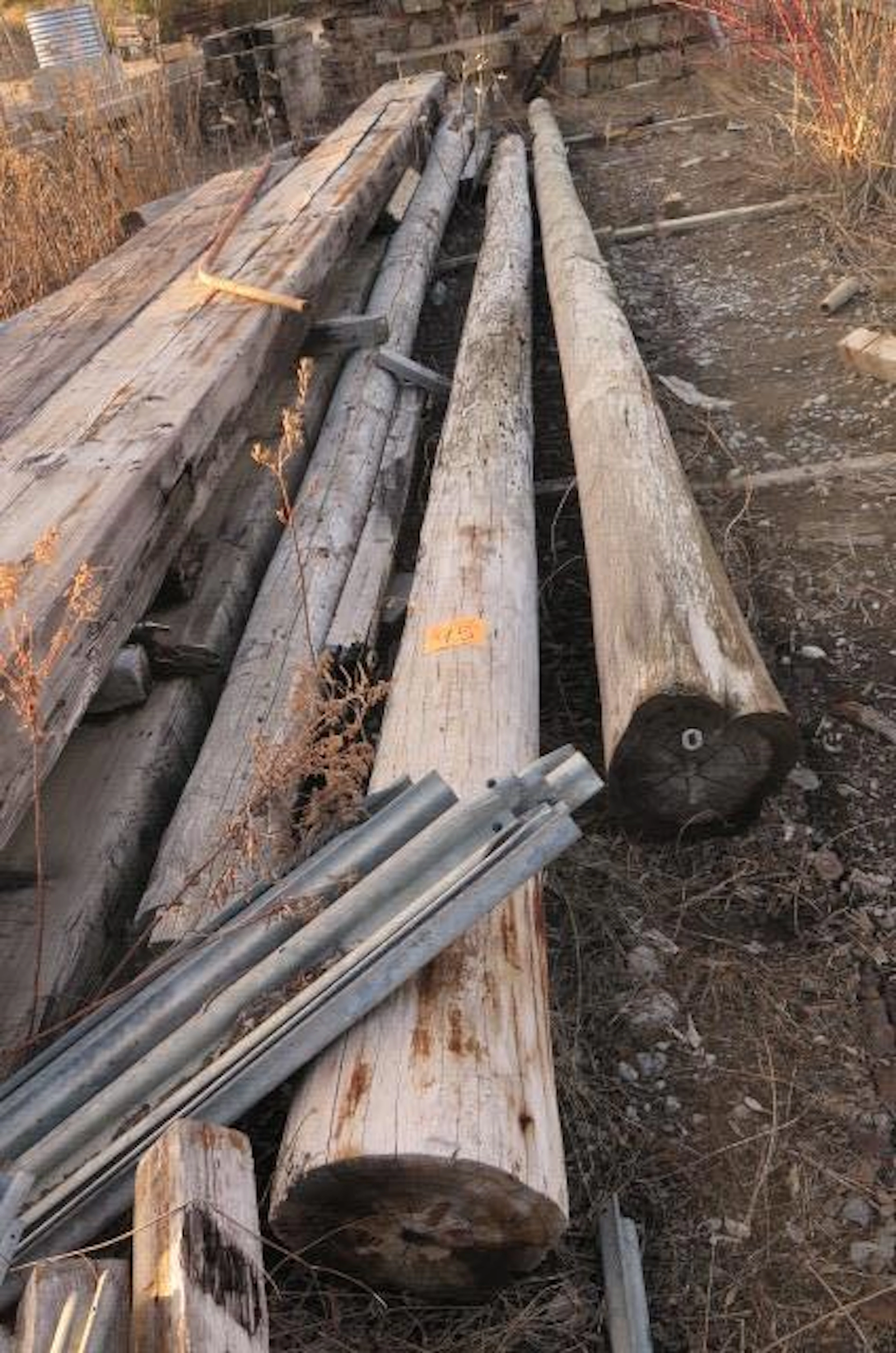 3 Hydro Poles