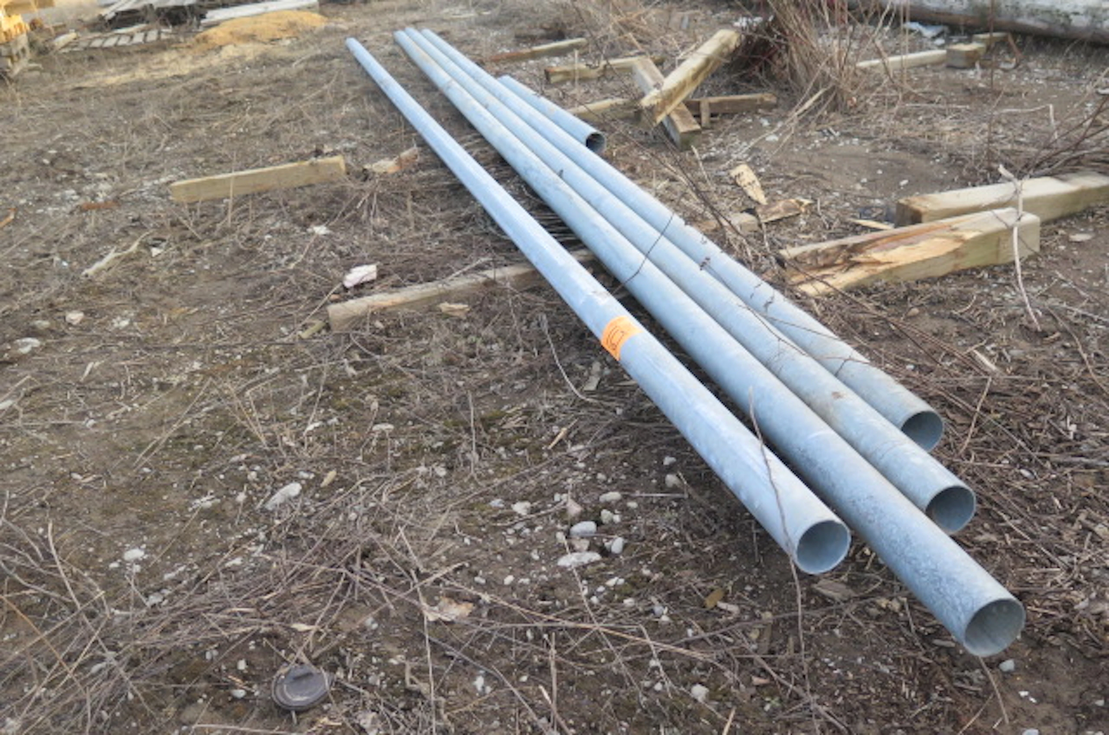 3 1/2" Steel Pipe
