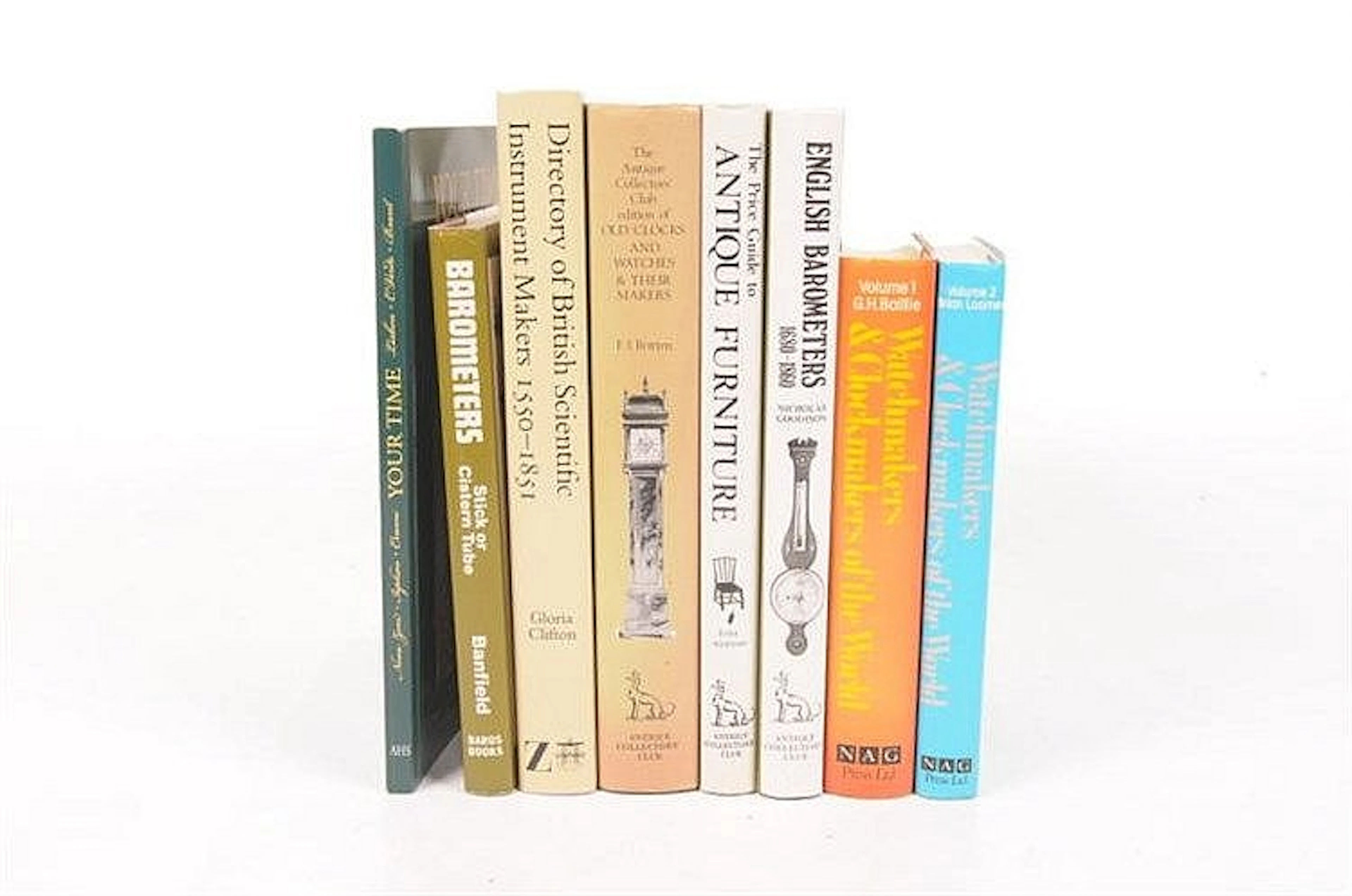 Loomes (Brian) Watchmaker and Clock Makers of the World two volumes Furthe
