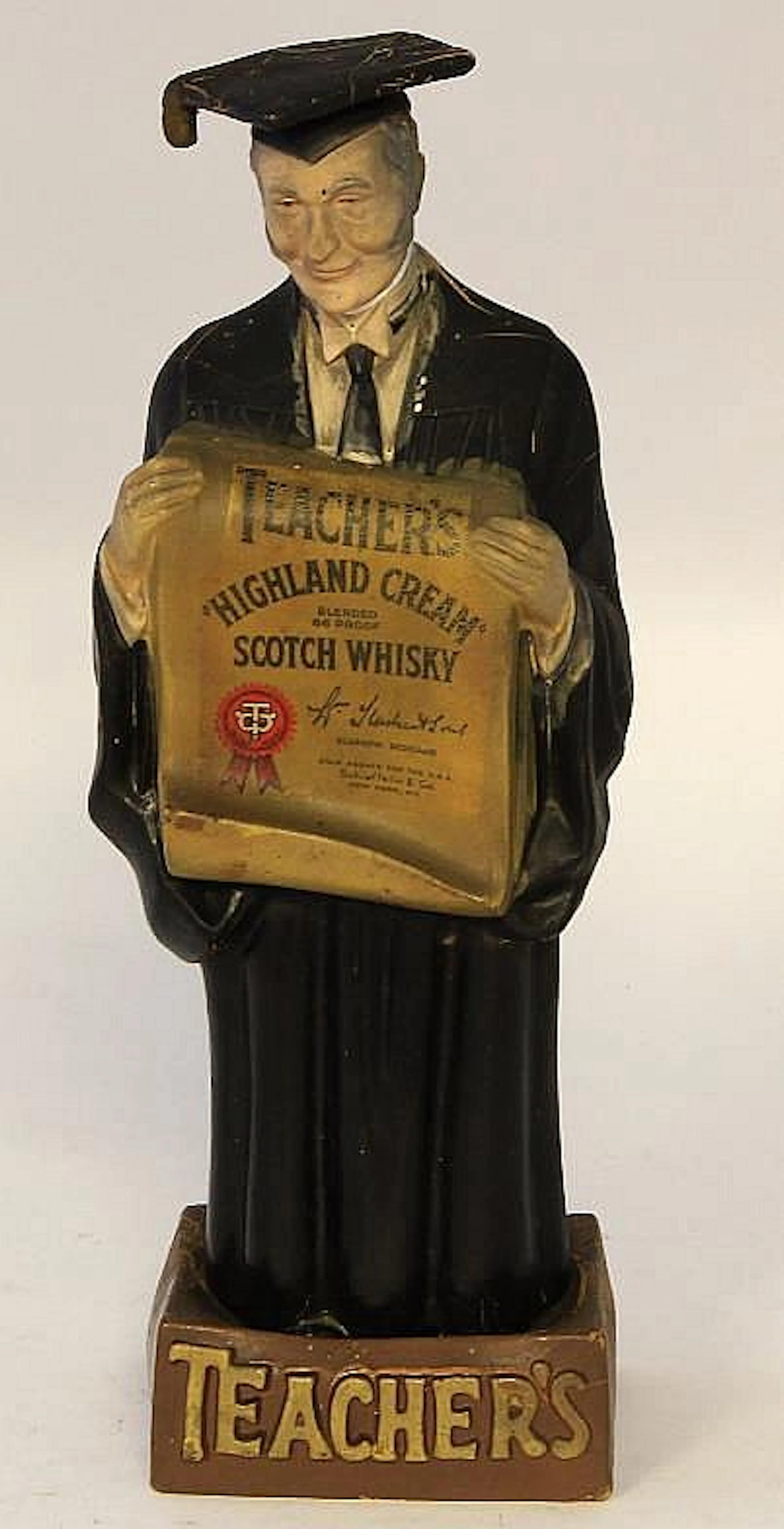 An advertising Celluloid Teacher's ''Highland Crea