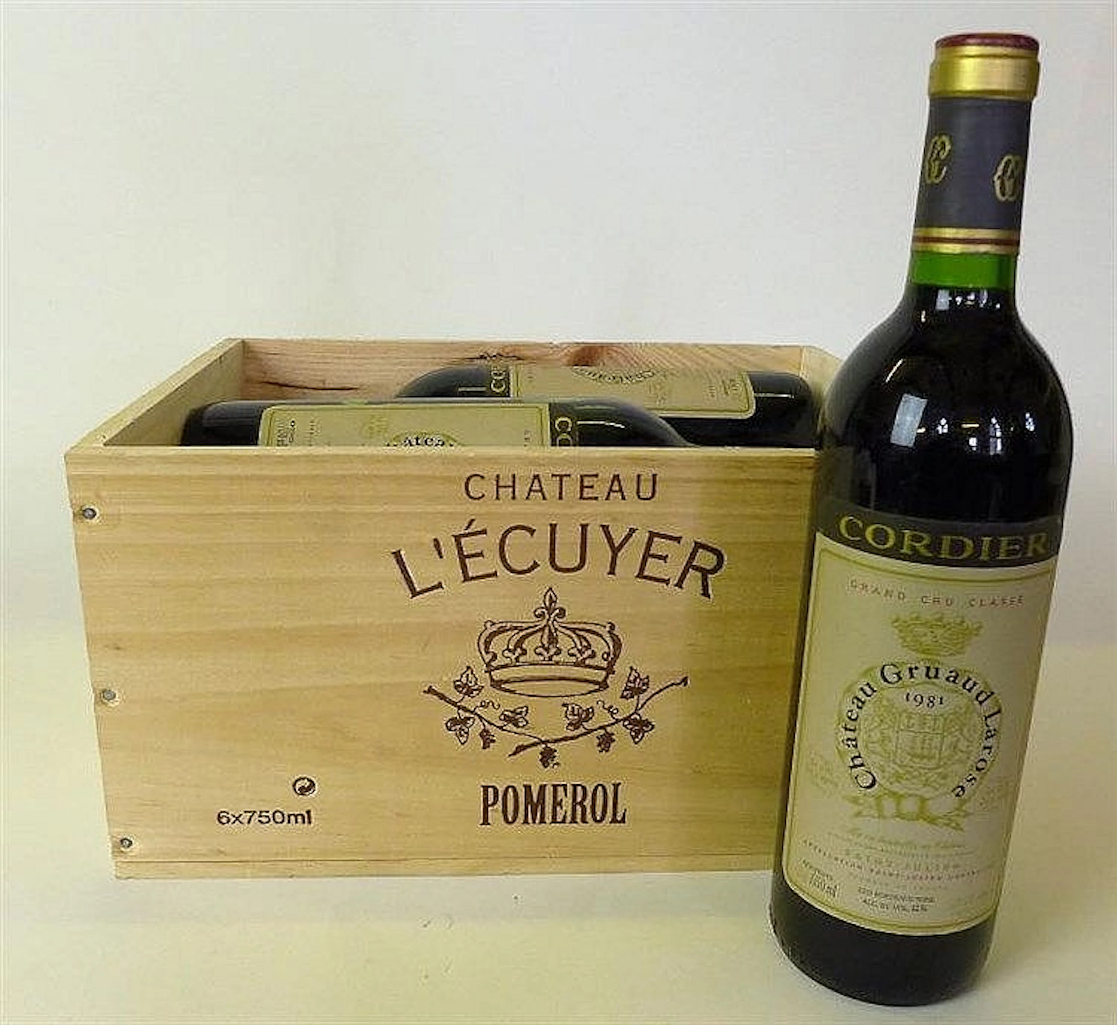 6 bottles Chateau Gruaud Larose Grand Cru Classe S