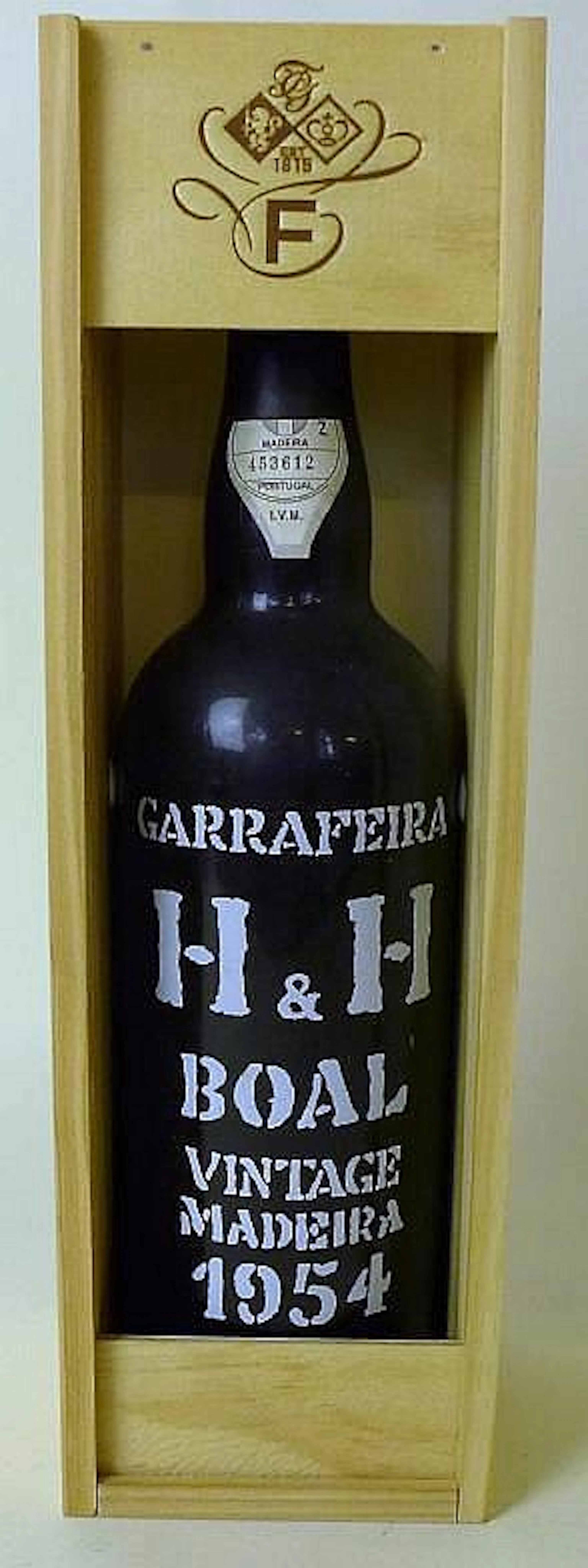 1 bottle Fine and Rare Vintage Madeira being Henr