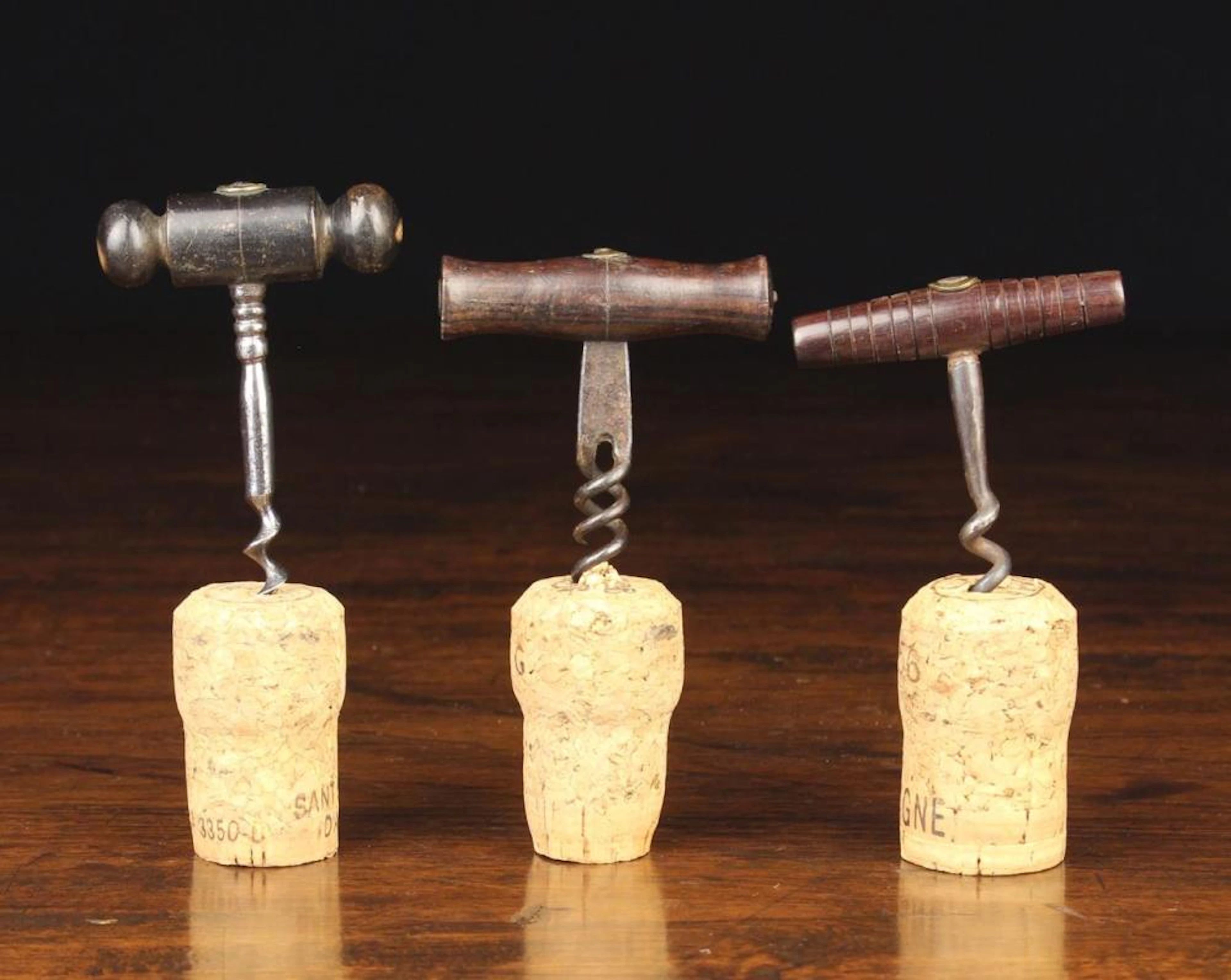 Three Miniature Corkscrews: An English double helix...