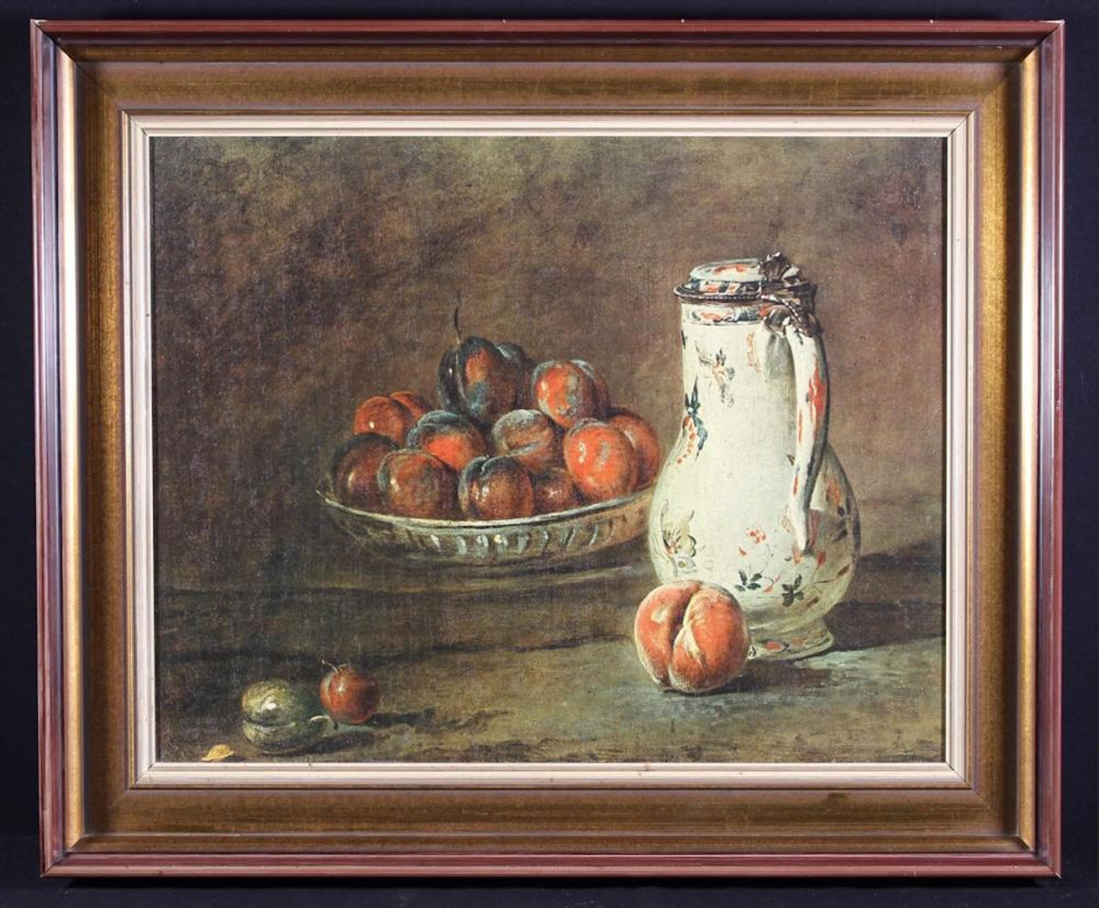 A Reproduction Picture of a 18th Century Still Life...