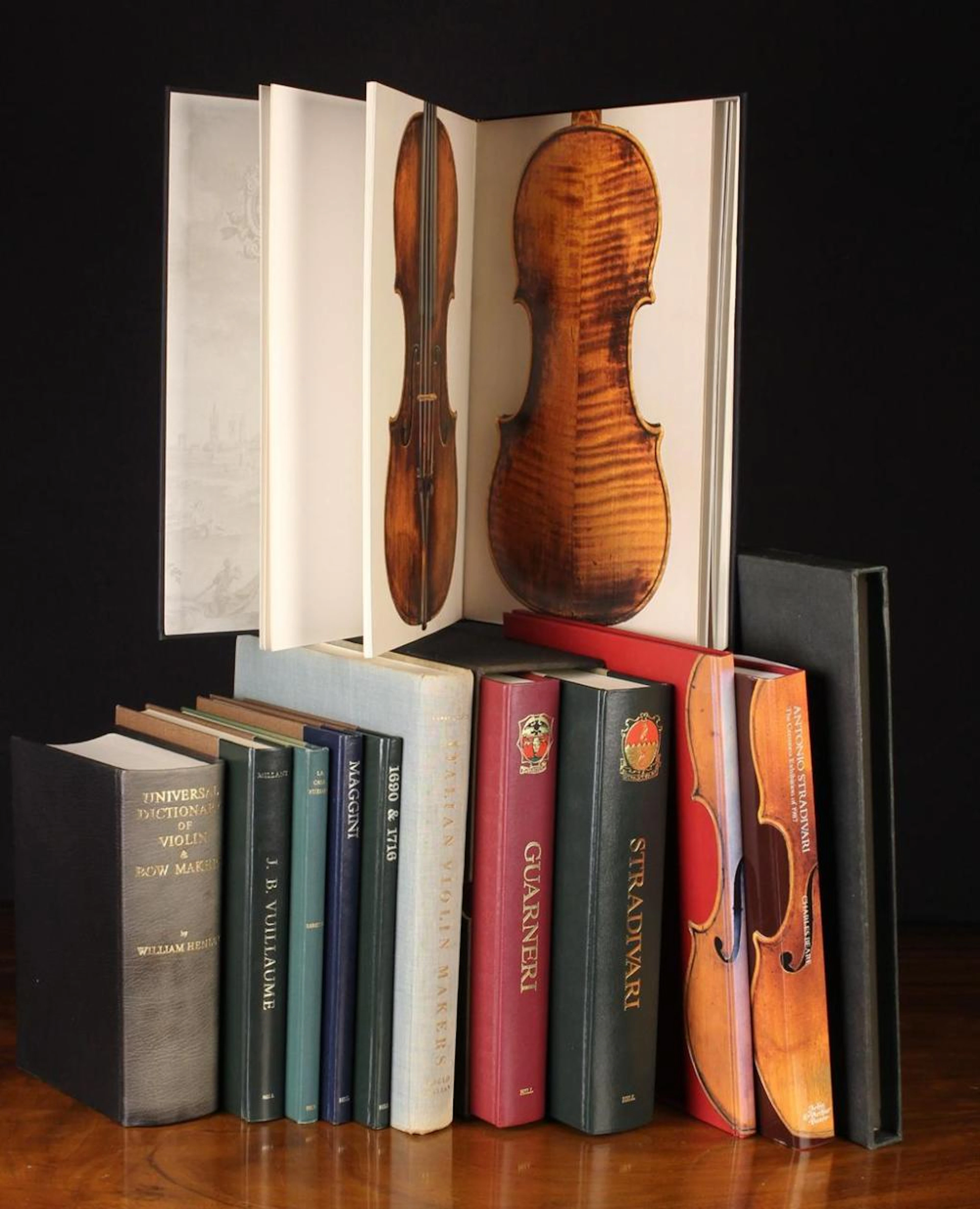 A Collection of Good Collectable Reference Books on Violins