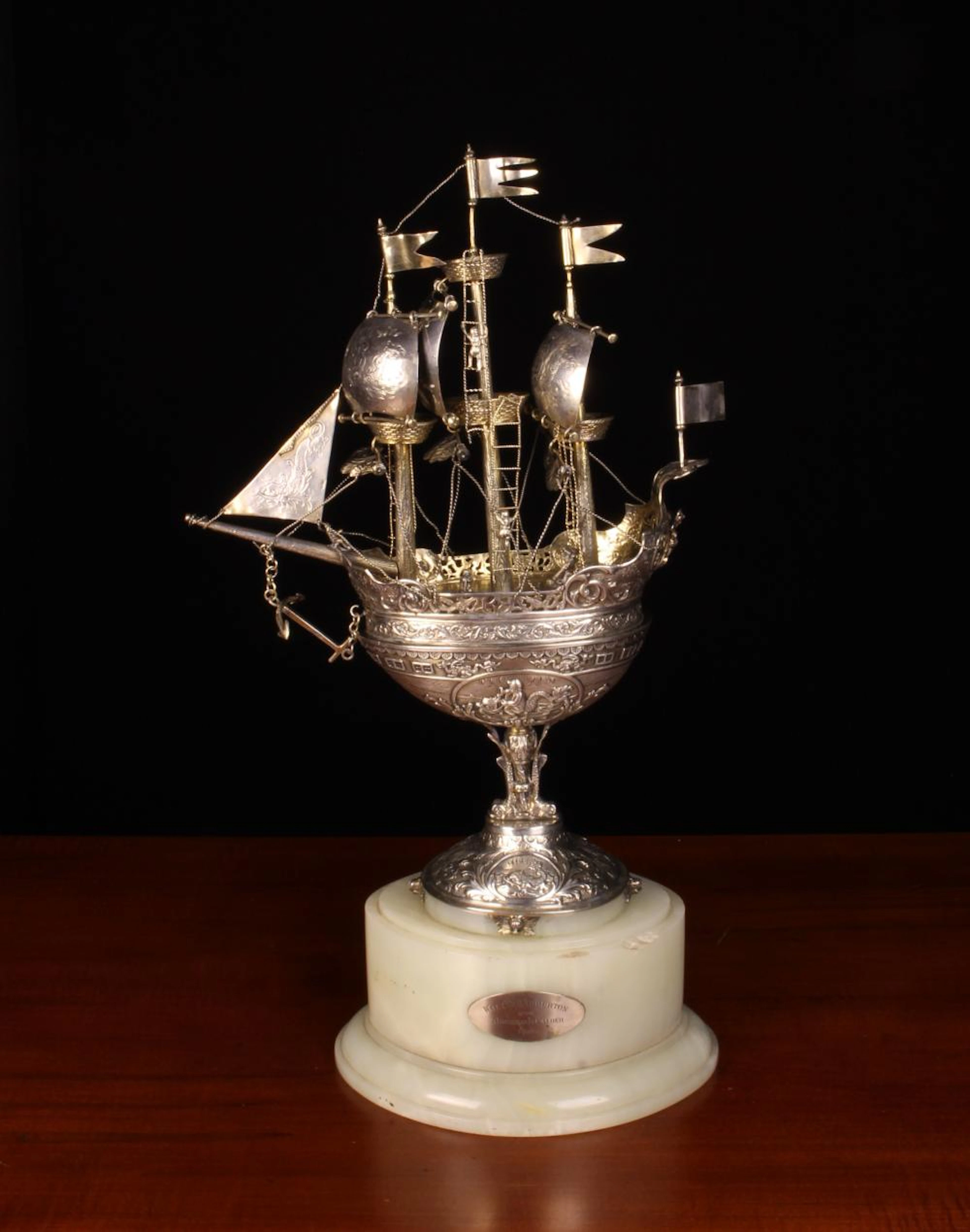 An Early 20th Century Continental Silver Neff