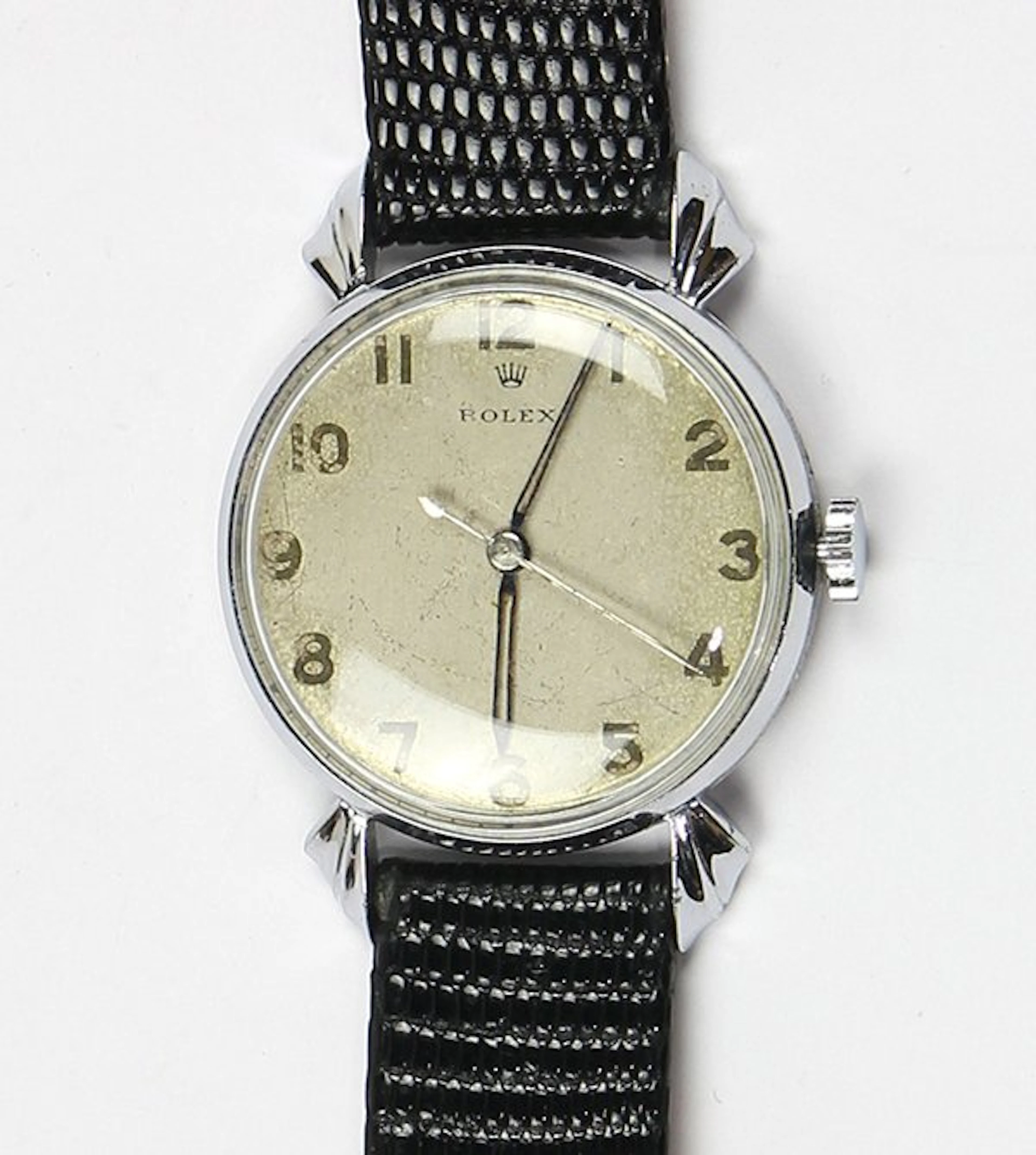 Stainless steel wristwatch