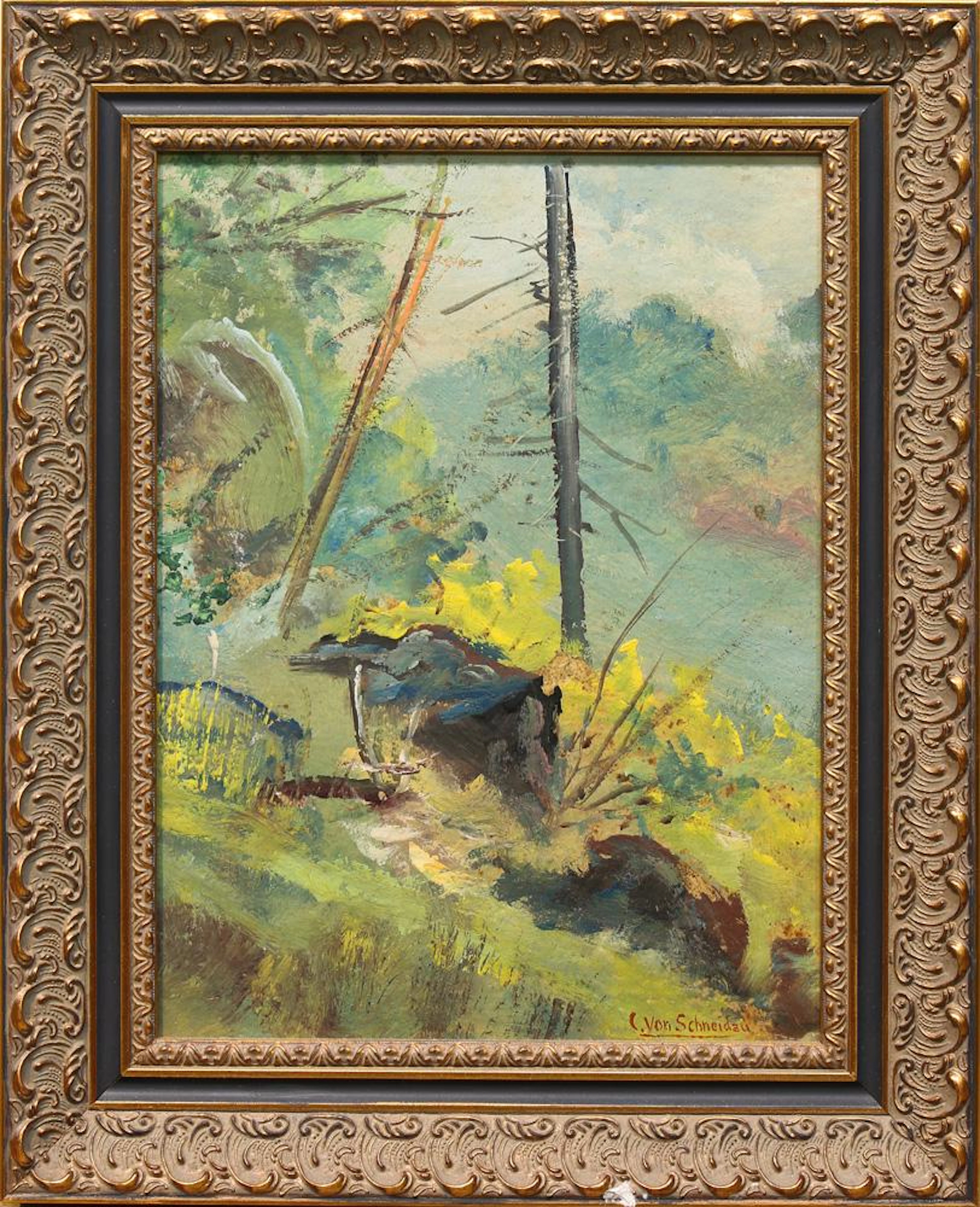 Painting, Christian von Schneidau
