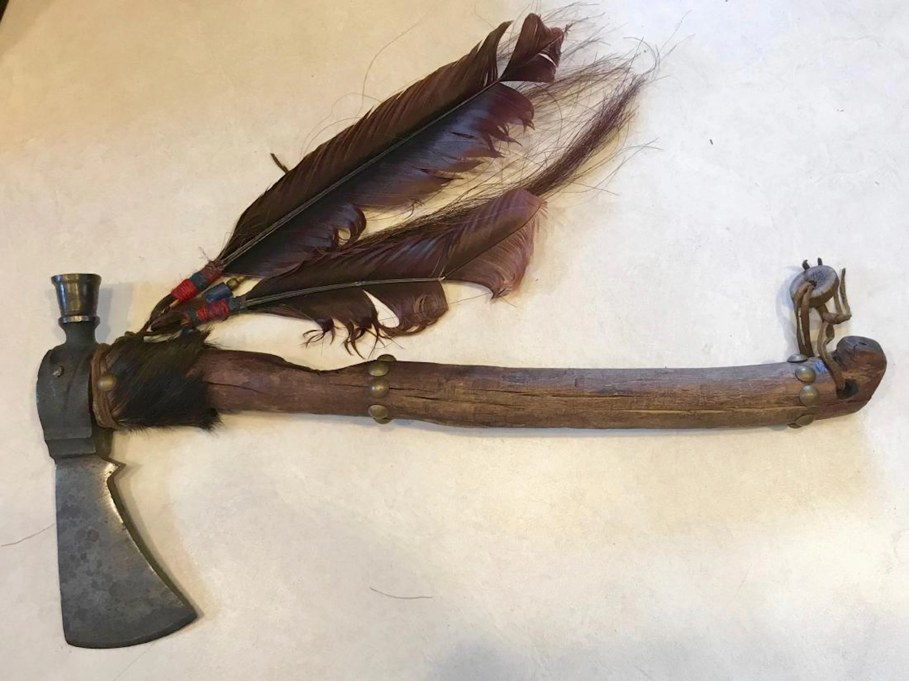 Sioux Indian Battle Hammer Axe