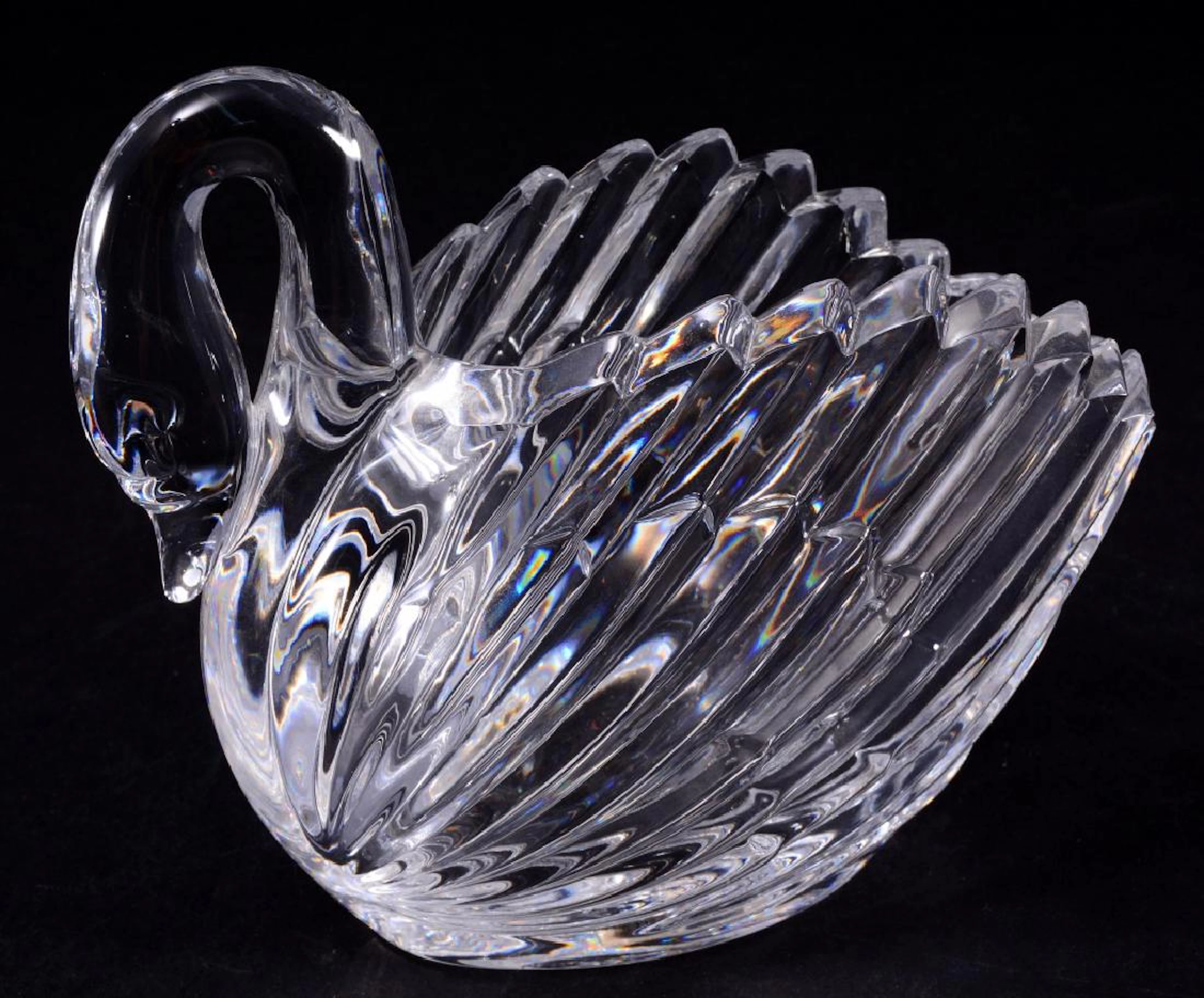 Gloria Vanderbilt Lead Crystal Swan