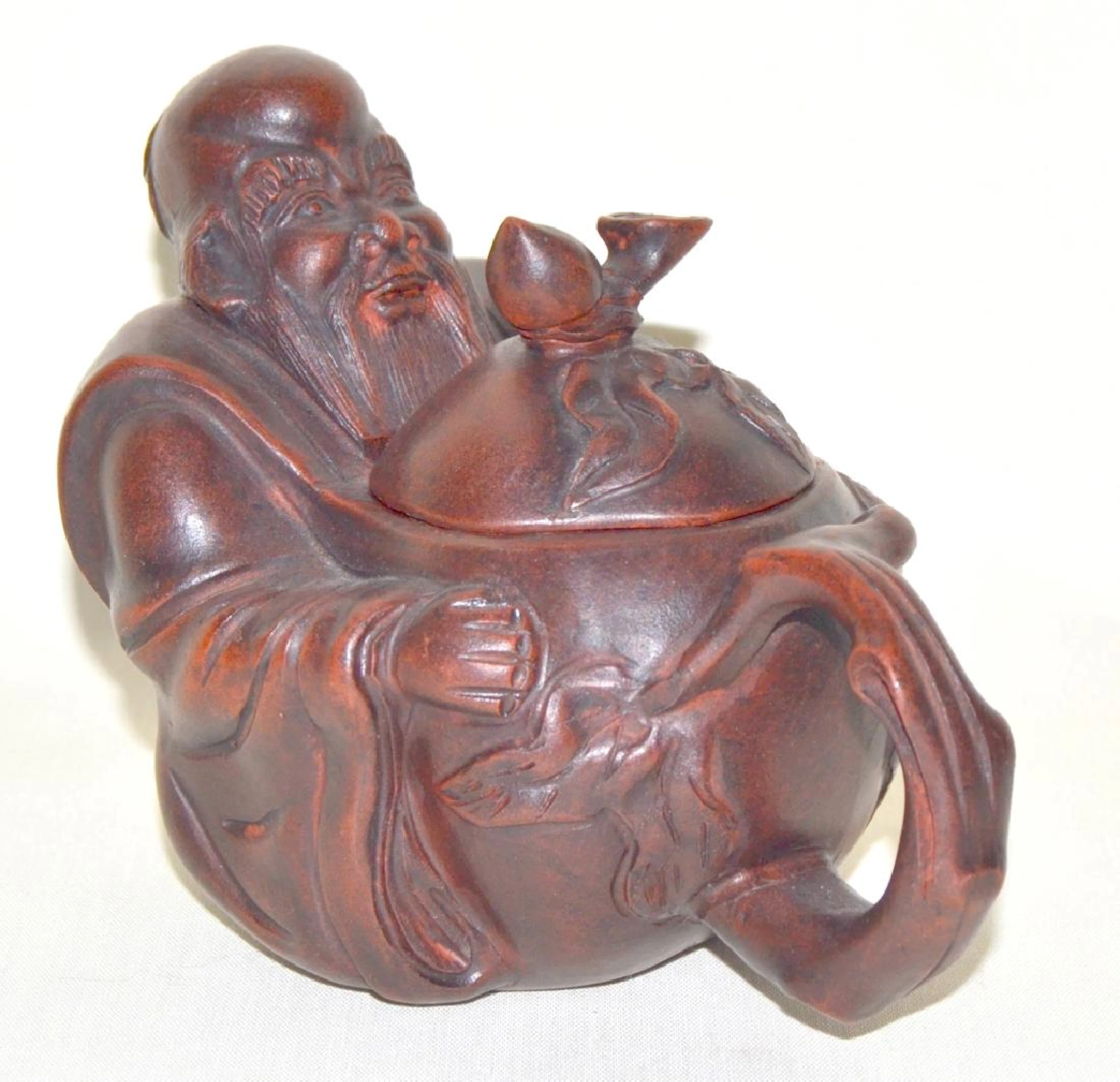 Signed Oriental Ceramic Teapot