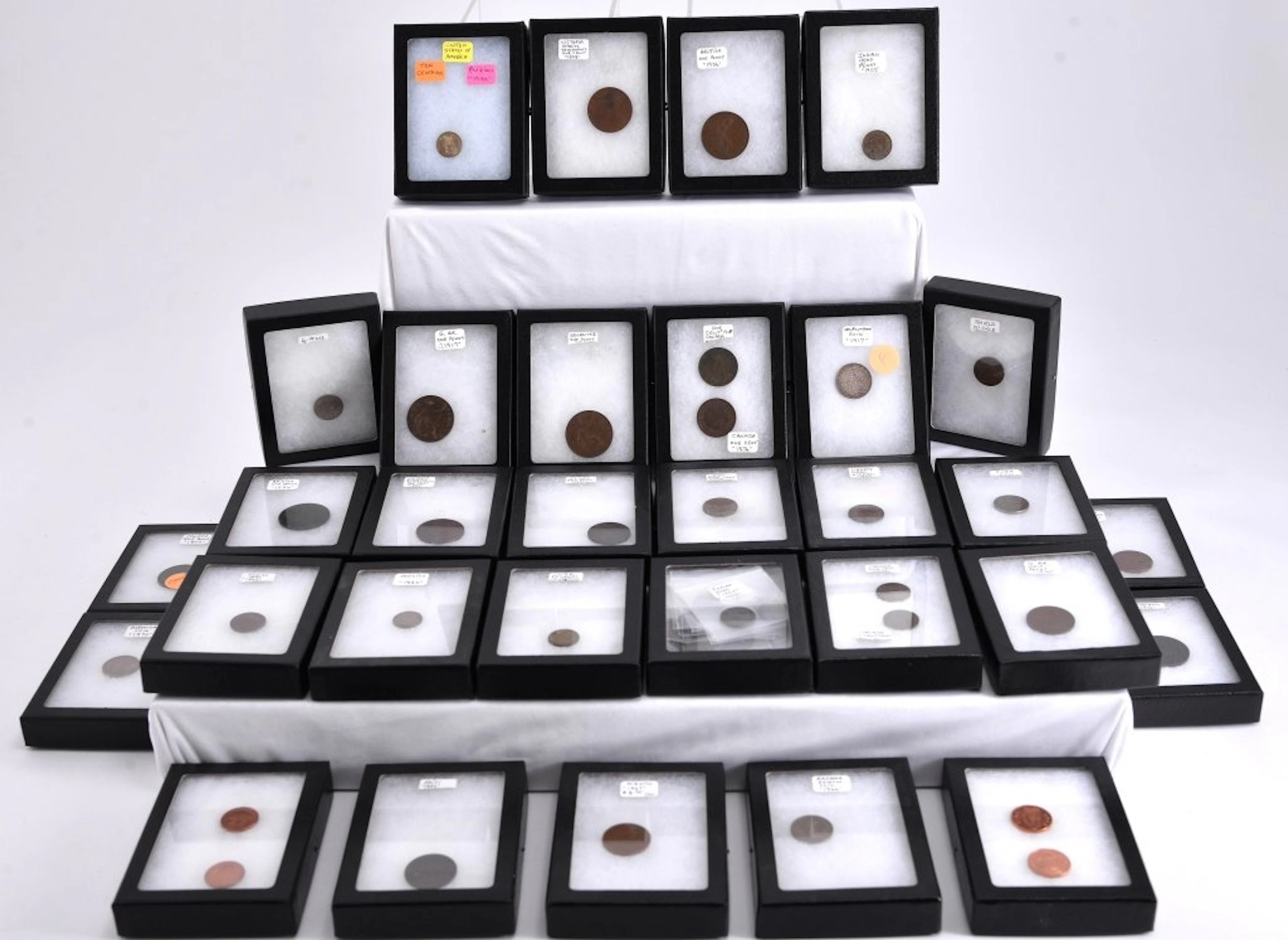 57 US & Foreign Coins