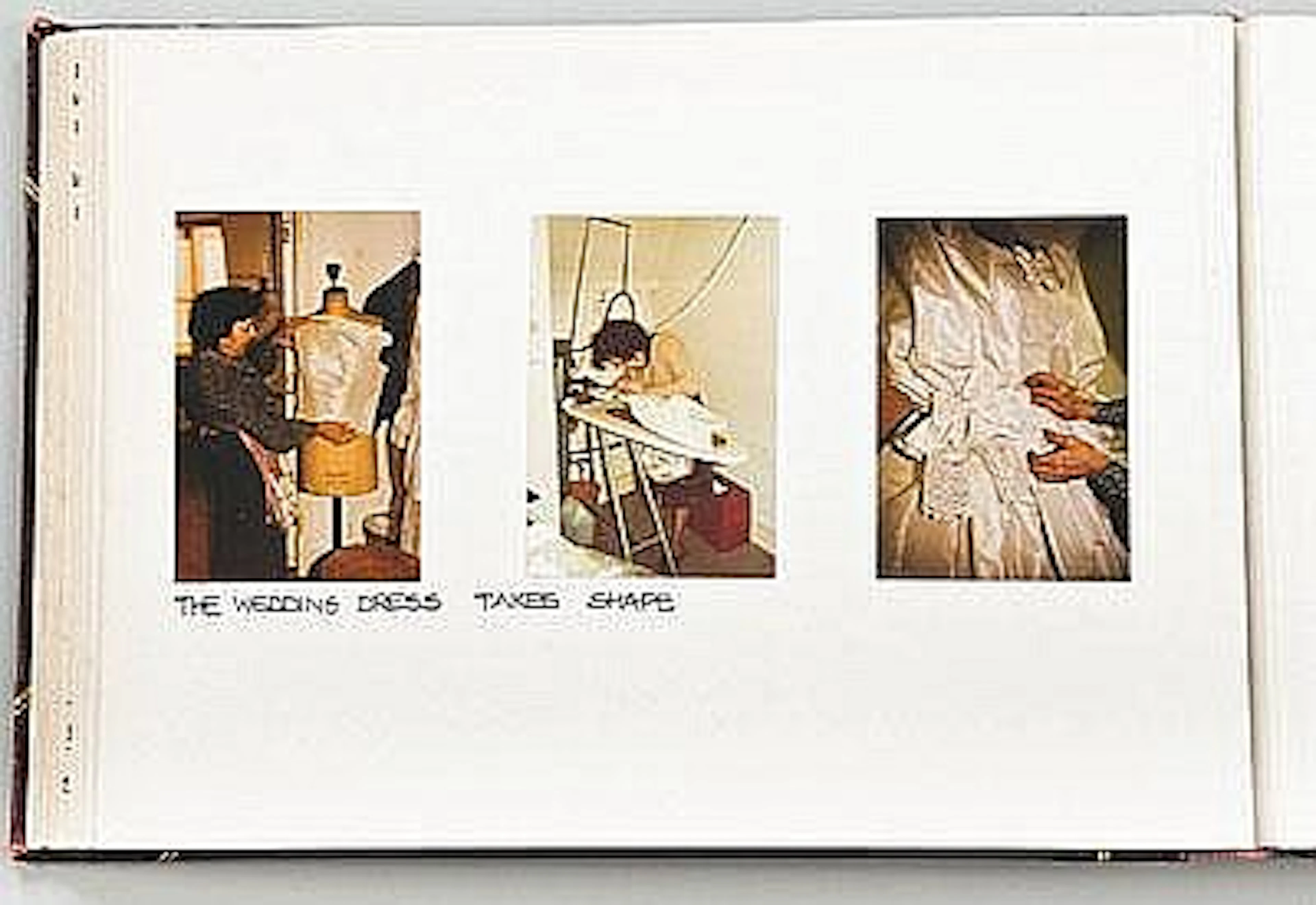 A leather bound album `The making of the Royal