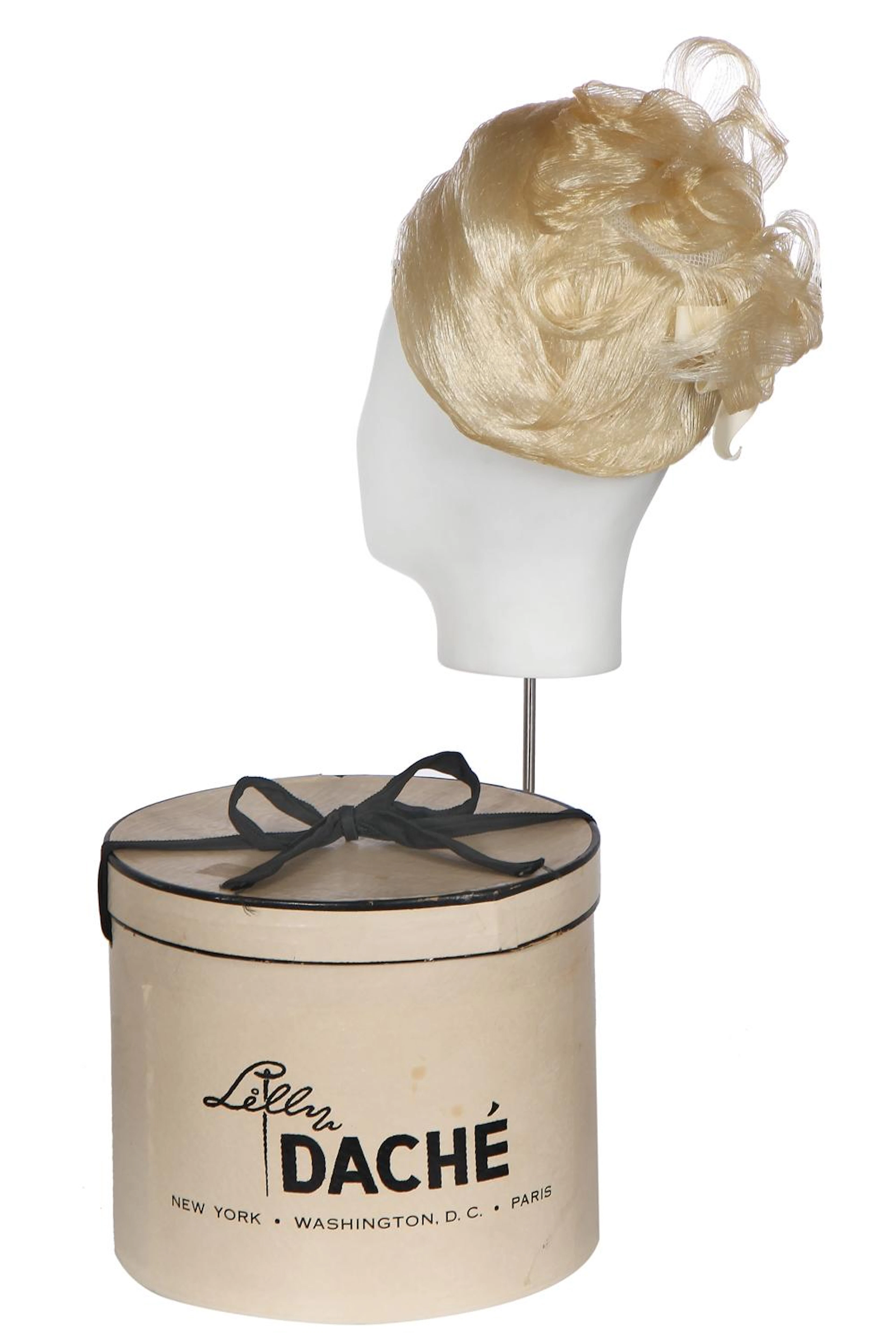 A Lilly Daché surrealist hat, 1950s,