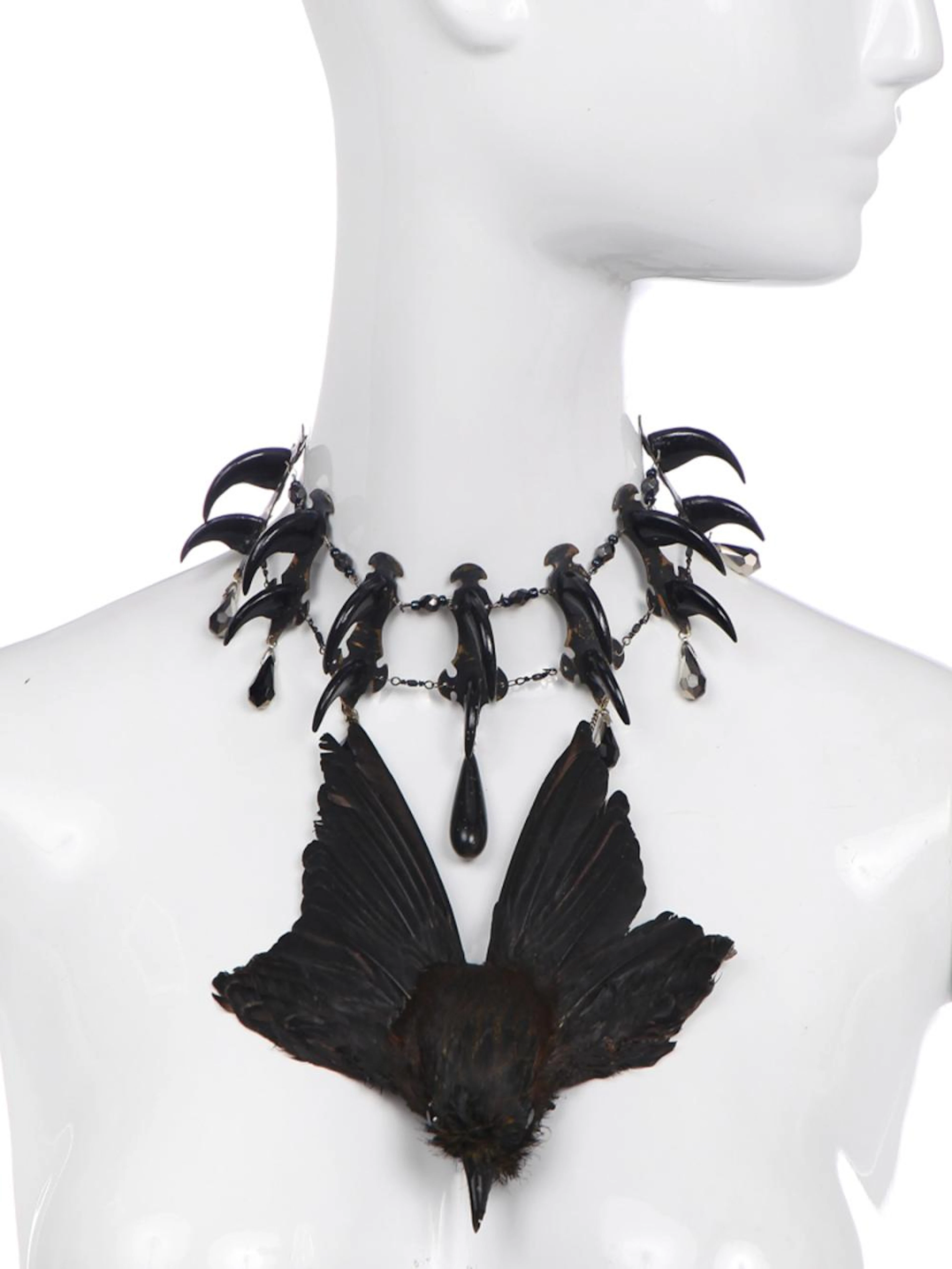 A Simon Costin for Alexander McQueen choker necklace