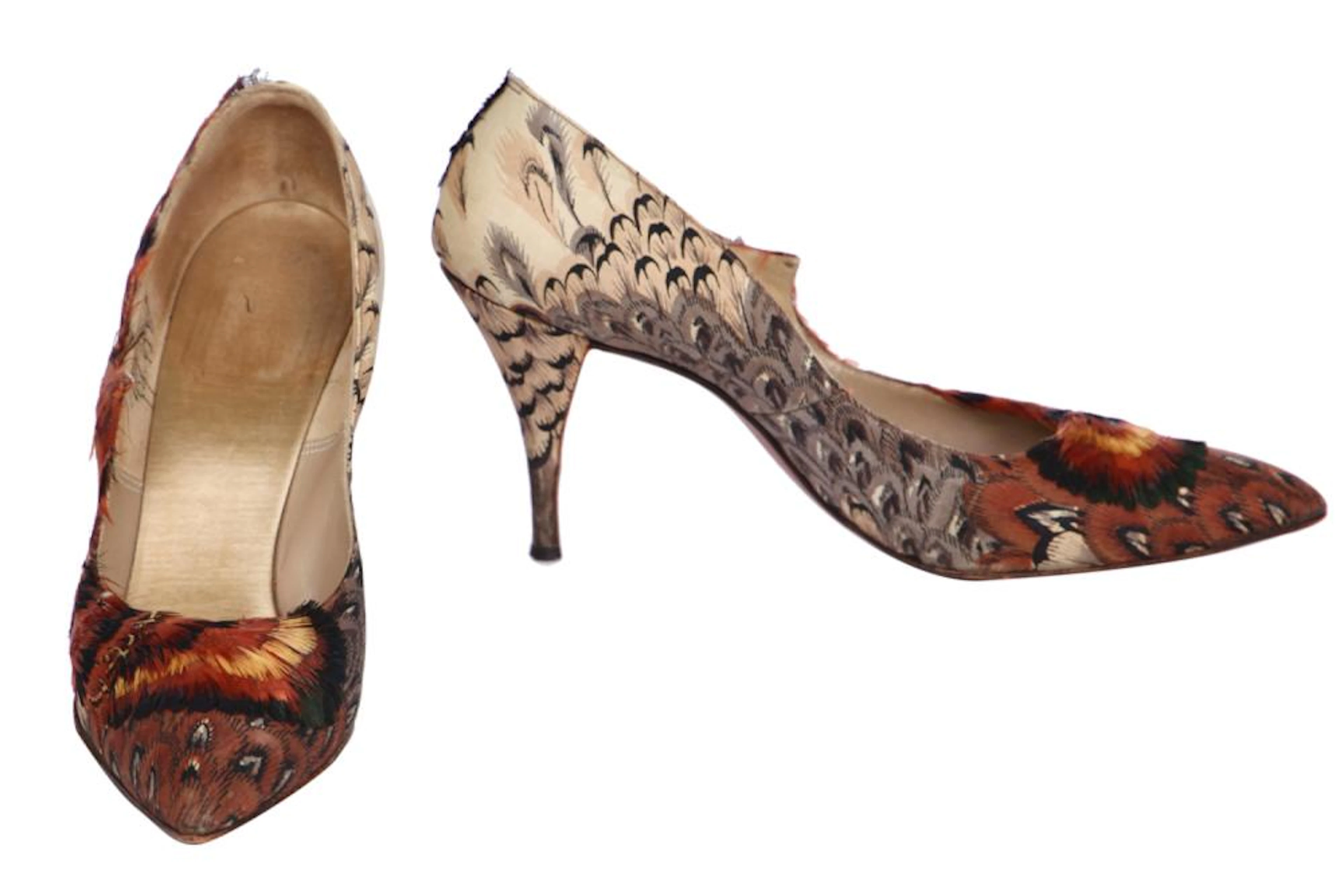 A pair of Roger Vivier for Christian Dior stilettos, 1957,